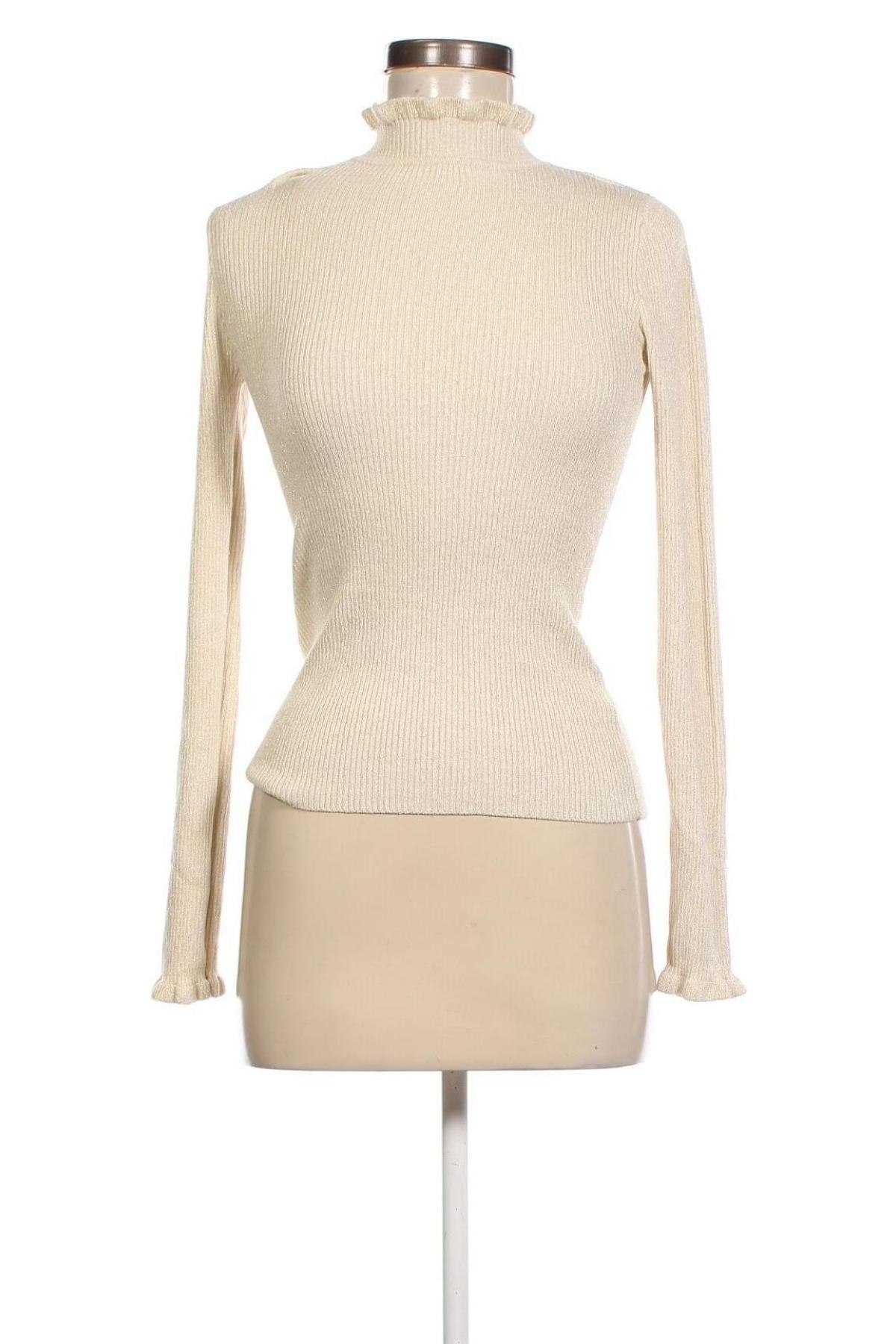 Дамски пуловер Express, Размер XS, Цвят Екрю, Цена 22,55 лв.