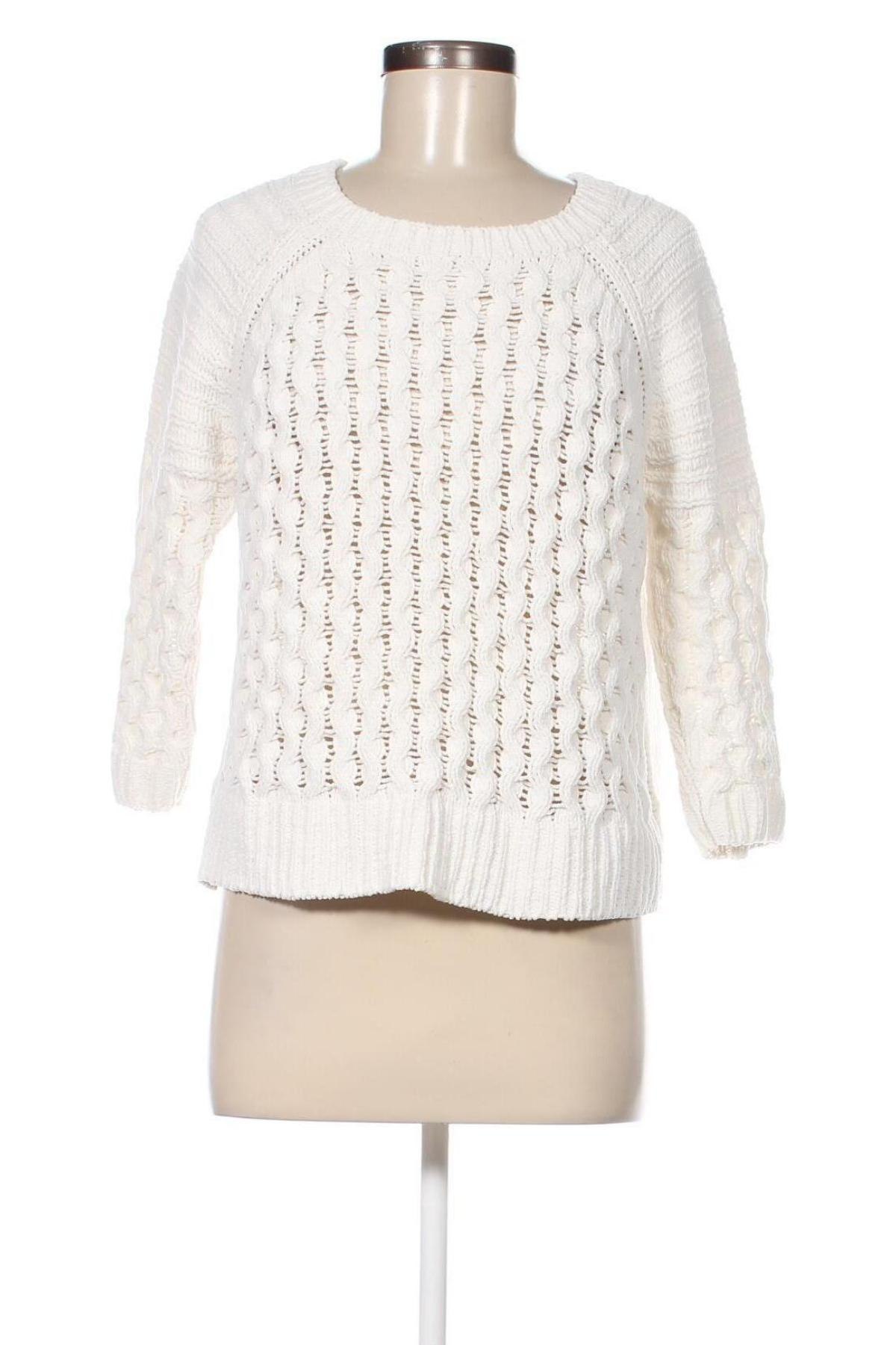Дамски пуловер F&F, Размер M, Цвят Бял, Цена 15,95 лв.