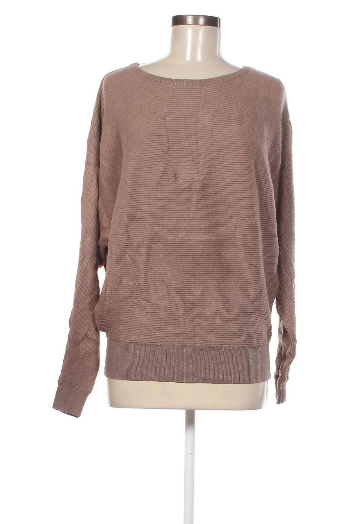 Дамски пуловер Fashion nova, Размер M, Цвят Кафяв, Цена 25,30 лв.