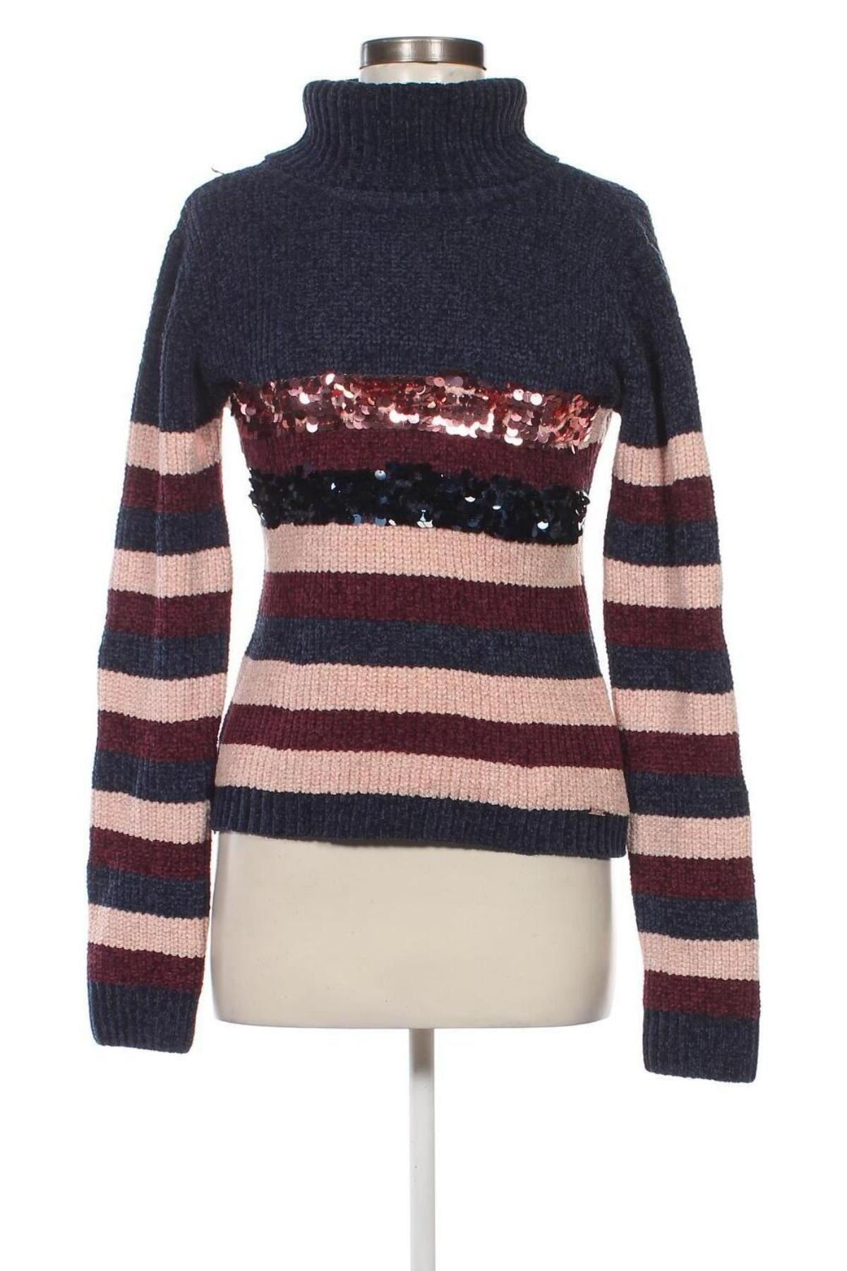 Дамски пуловер Fracomina, Размер L, Цвят Многоцветен, Цена 43,40 лв.