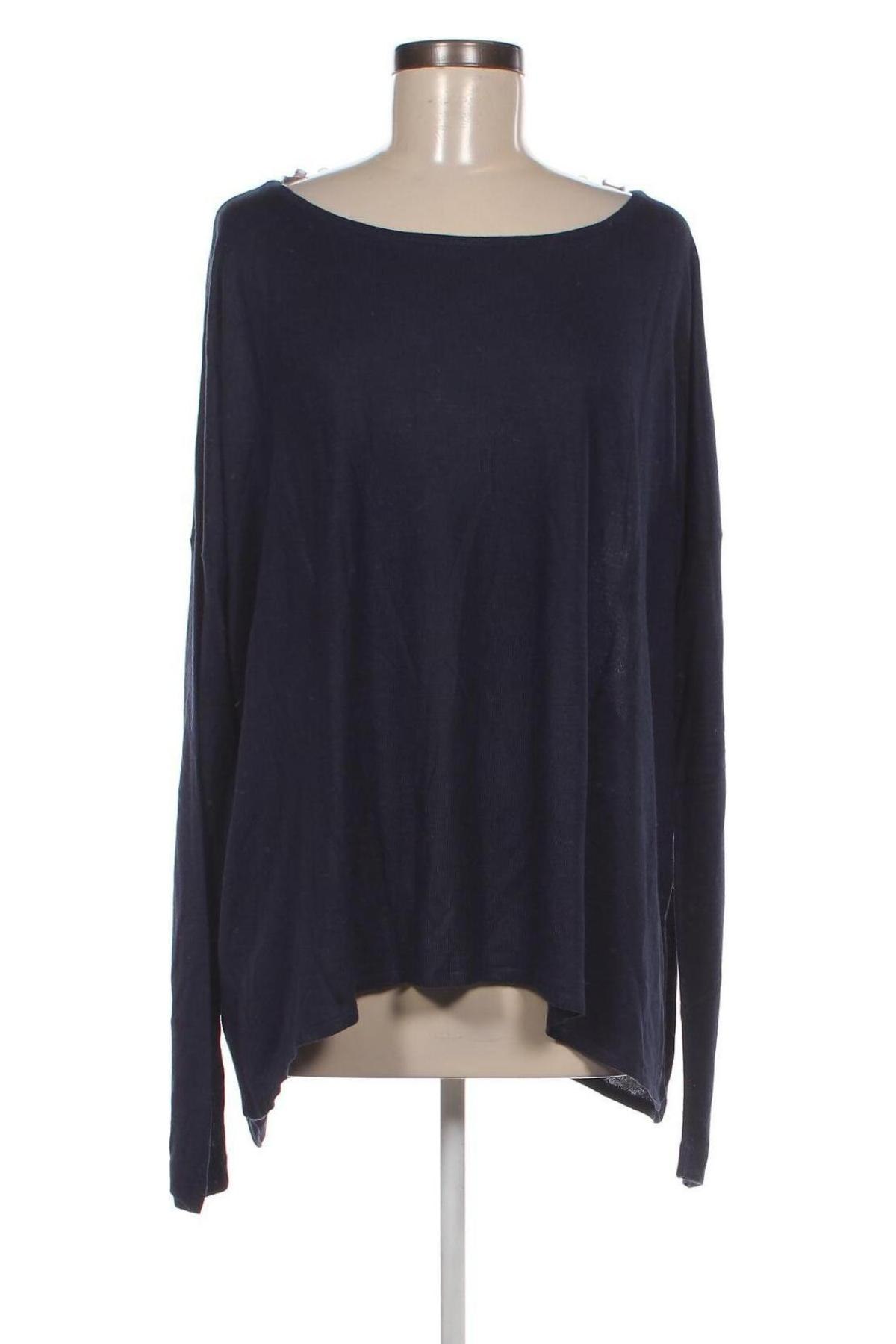 Pulover de femei H&M, Mărime XL, Culoare Albastru, Preț 52,46 Lei