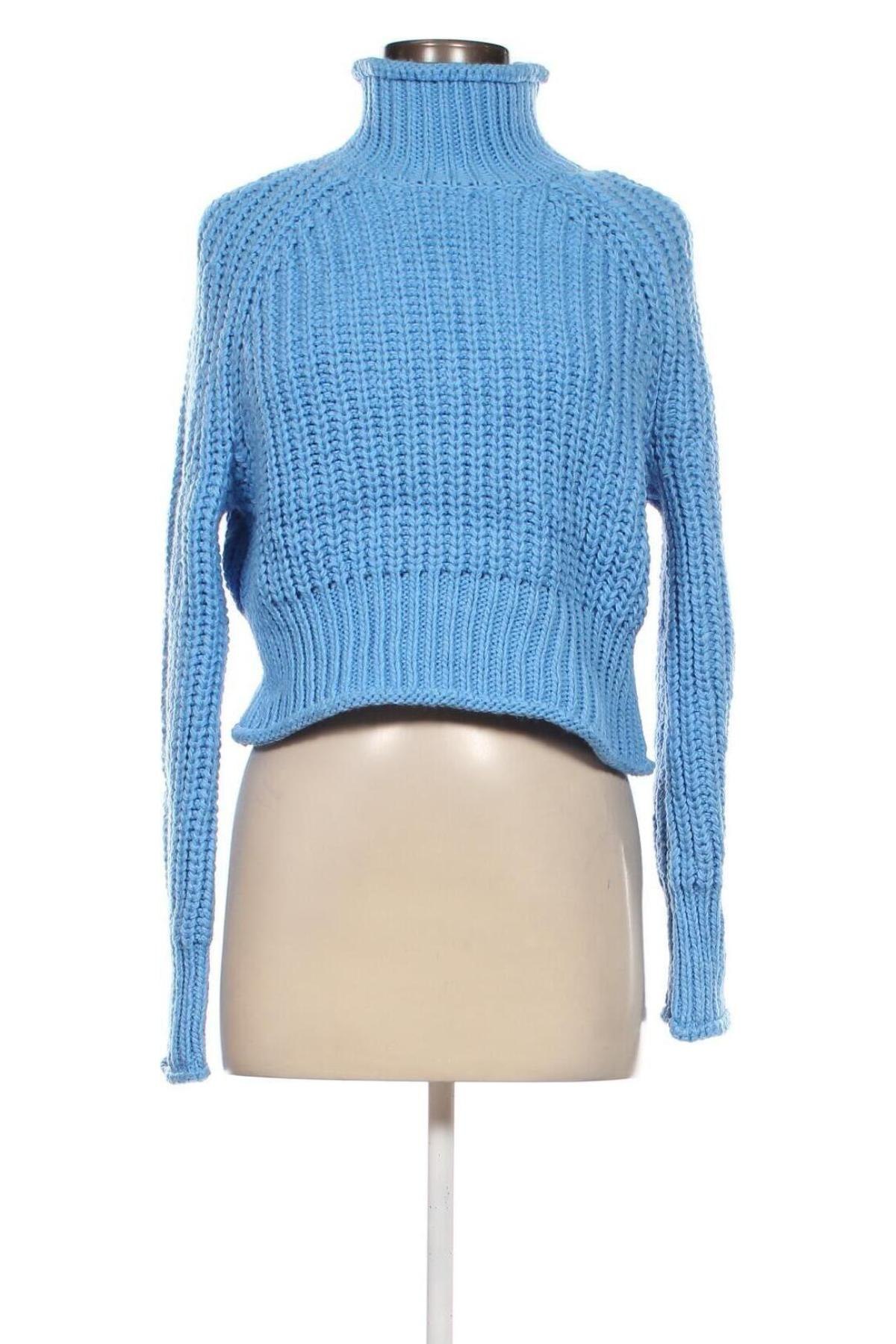 Pulover de femei H&M, Mărime S, Culoare Albastru, Preț 52,46 Lei