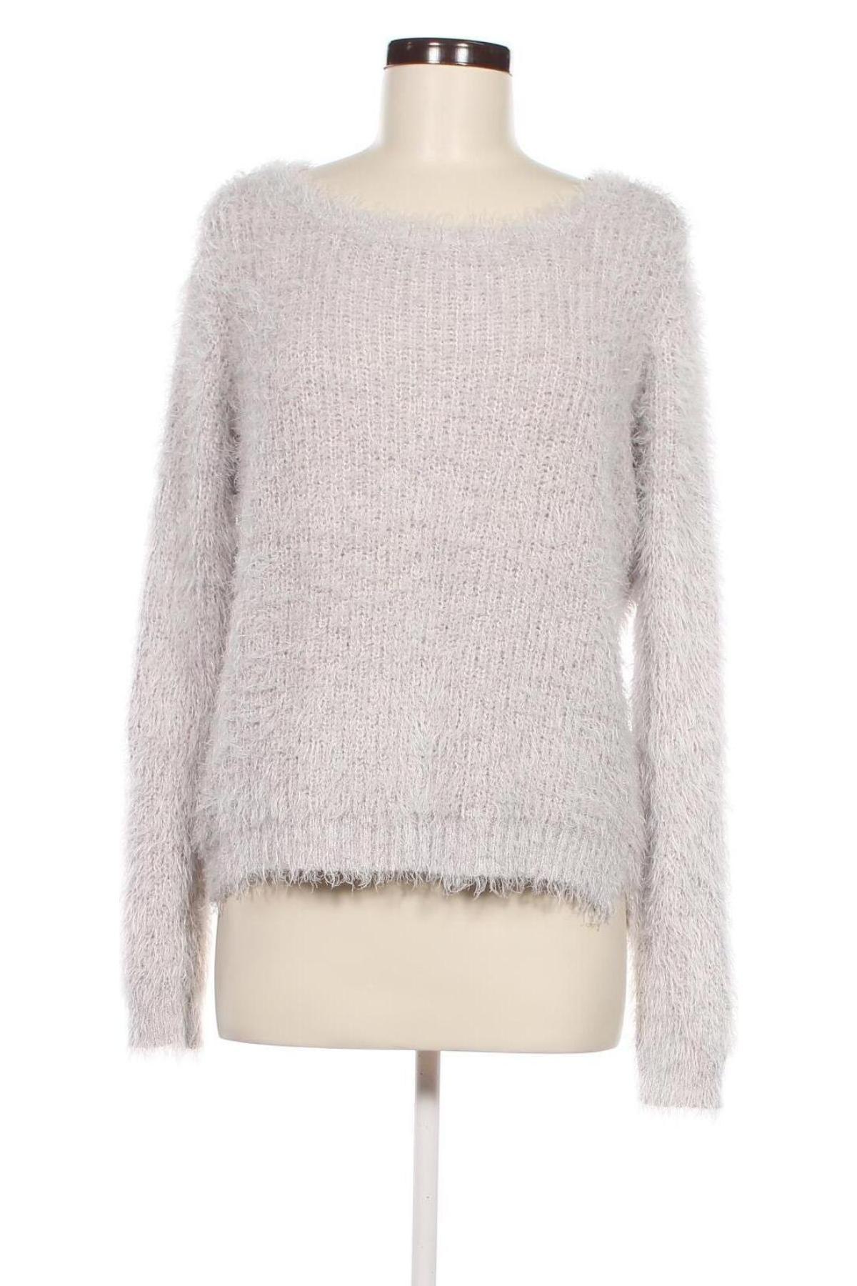 Дамски пуловер H&M Divided, Размер M, Цвят Сив, Цена 15,95 лв.