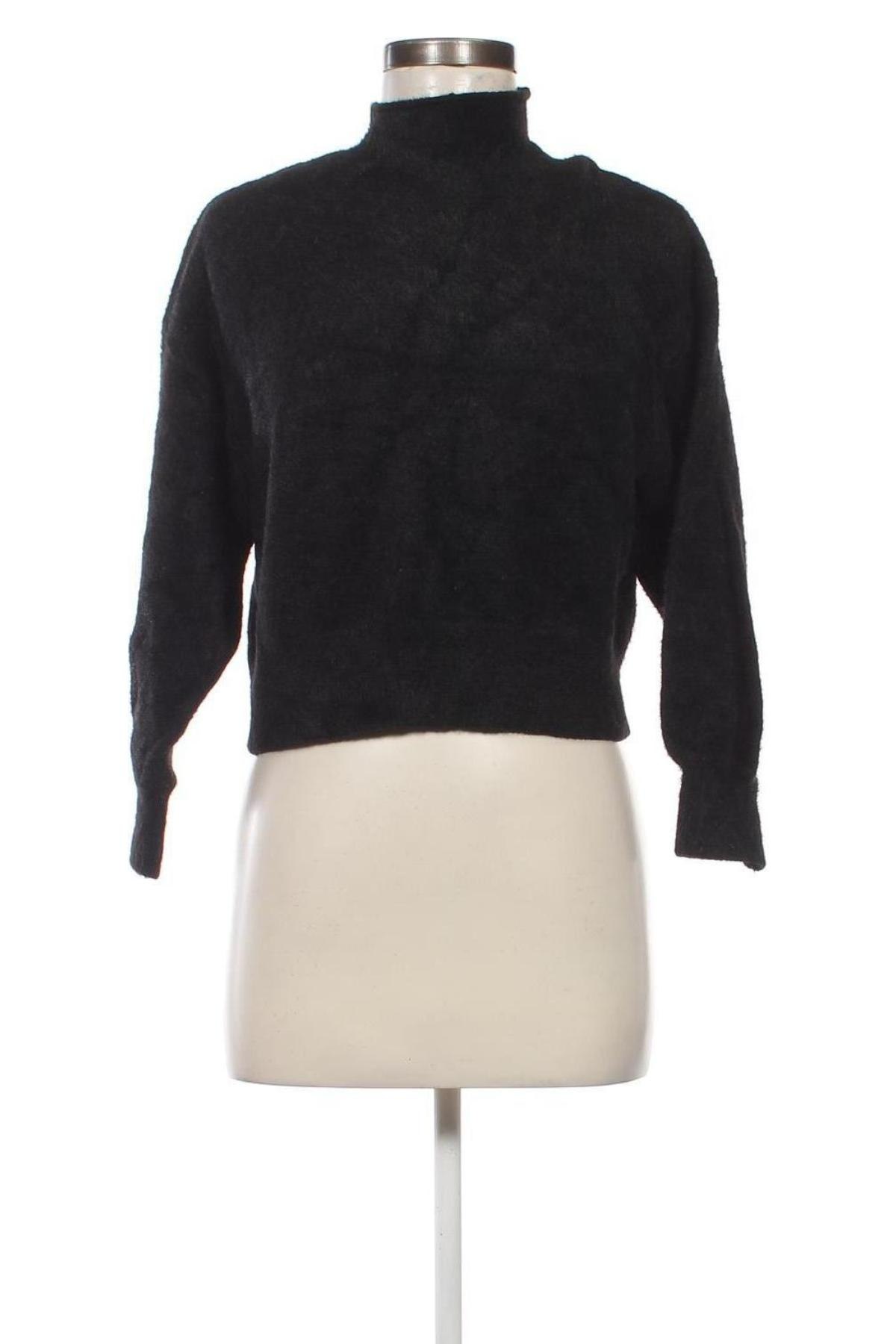 Дамски пуловер H&M Divided, Размер S, Цвят Черен, Цена 15,95 лв.