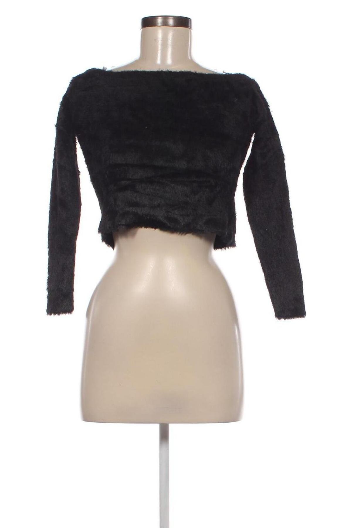 Дамски пуловер H&M Divided, Размер M, Цвят Черен, Цена 15,08 лв.