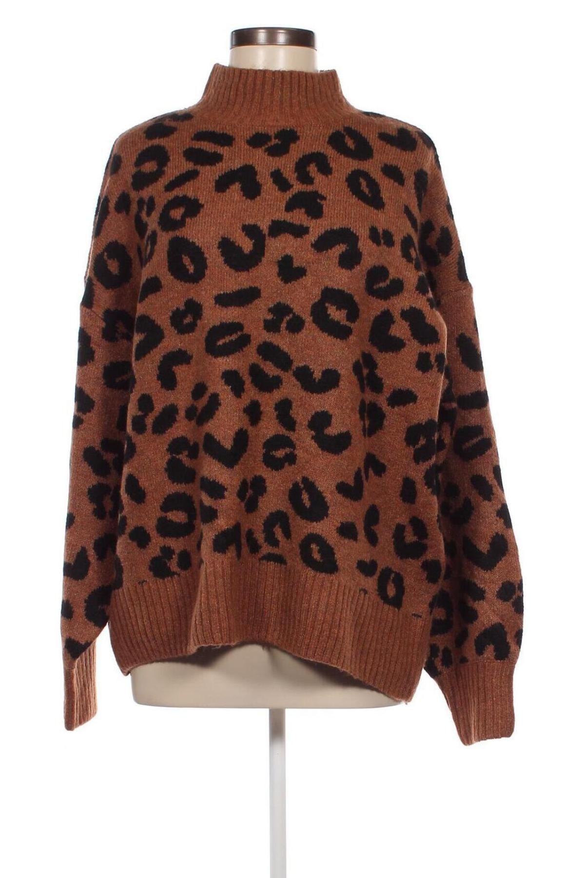 Дамски пуловер Hema, Размер XL, Цвят Кафяв, Цена 18,85 лв.