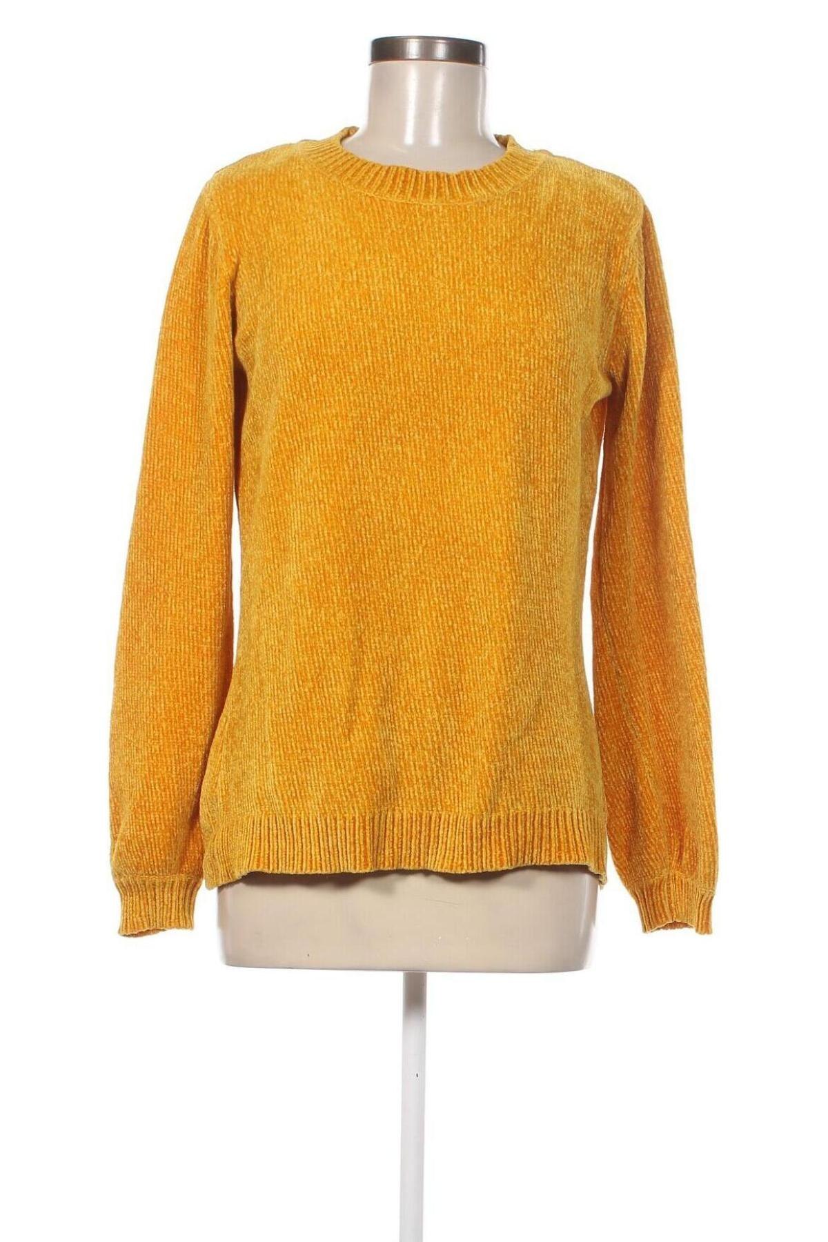 Дамски пуловер Janina, Размер M, Цвят Жълт, Цена 15,08 лв.