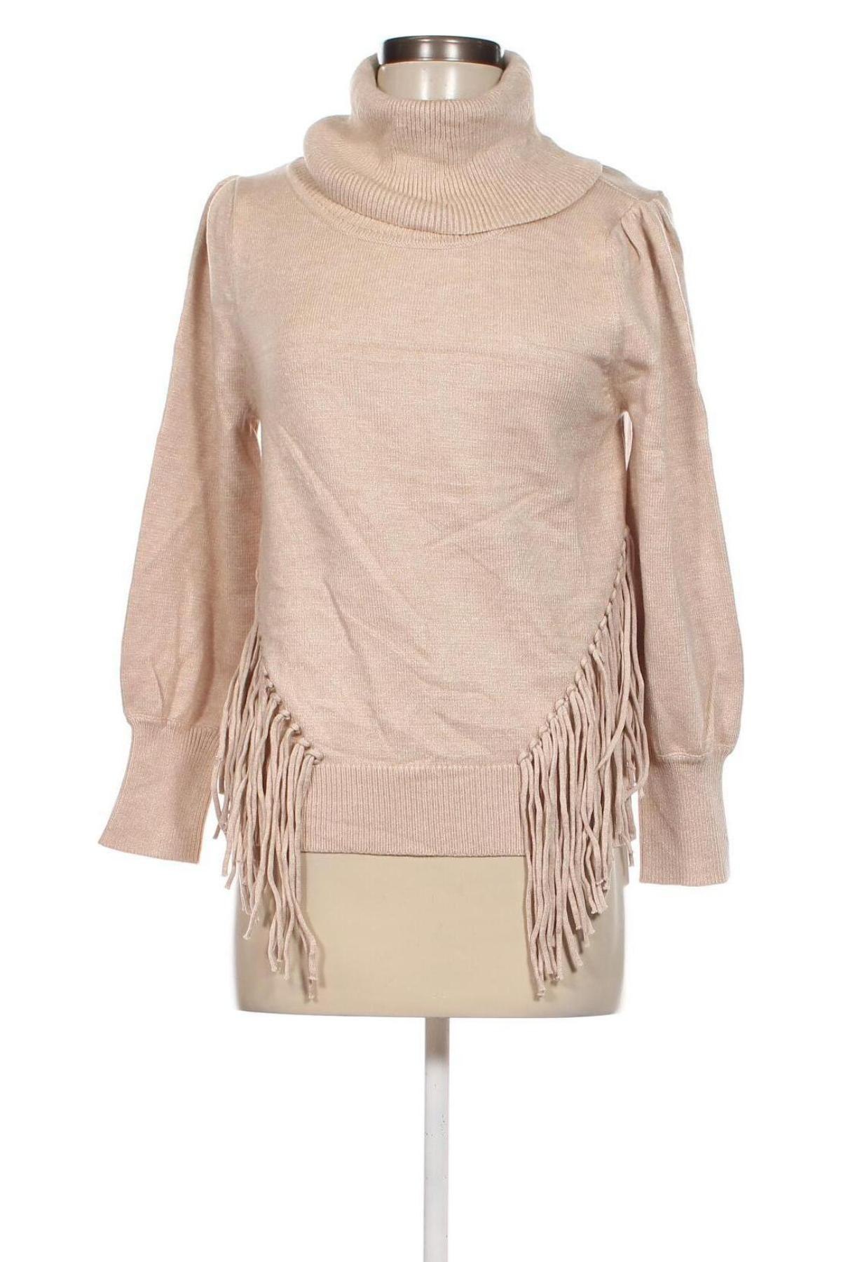 Damenpullover K design, Größe M, Farbe Beige, Preis 11,10 €