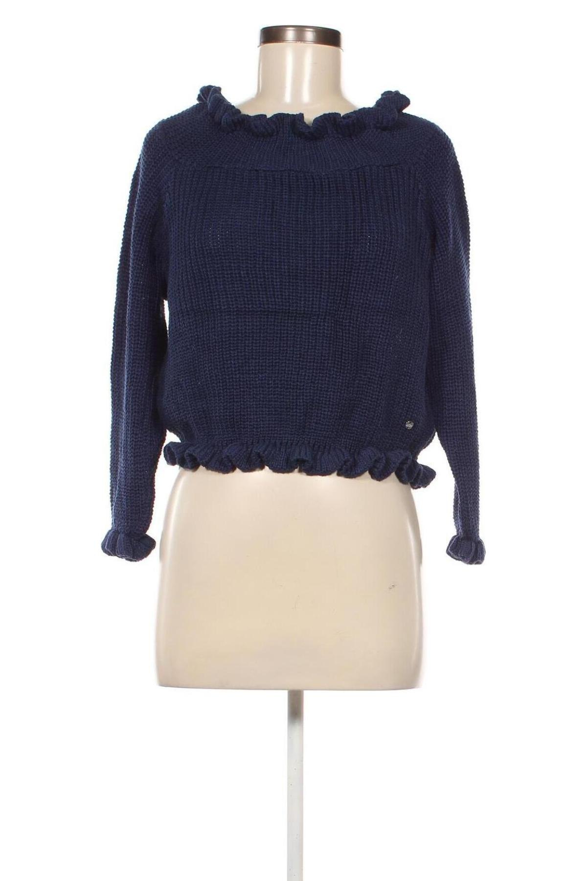 Дамски пуловер LeGer By Lena Gercke X About you, Размер L, Цвят Син, Цена 22,55 лв.