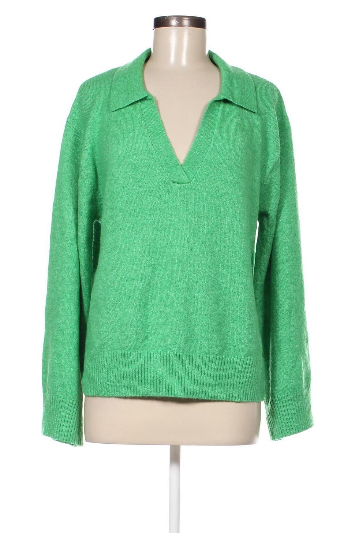 Дамски пуловер Lindex, Размер M, Цвят Зелен, Цена 15,95 лв.