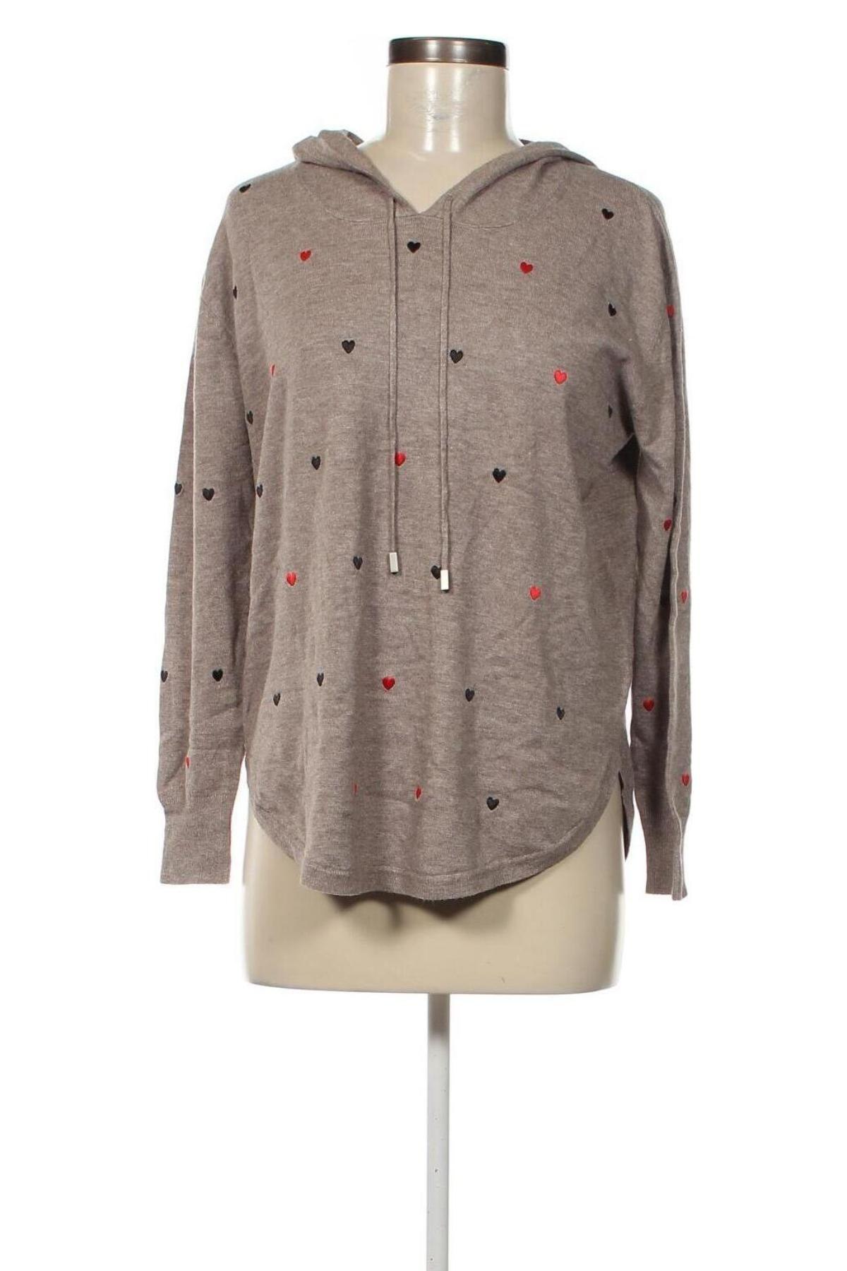Дамски пуловер Louise Orop, Размер M, Цвят Сив, Цена 15,95 лв.