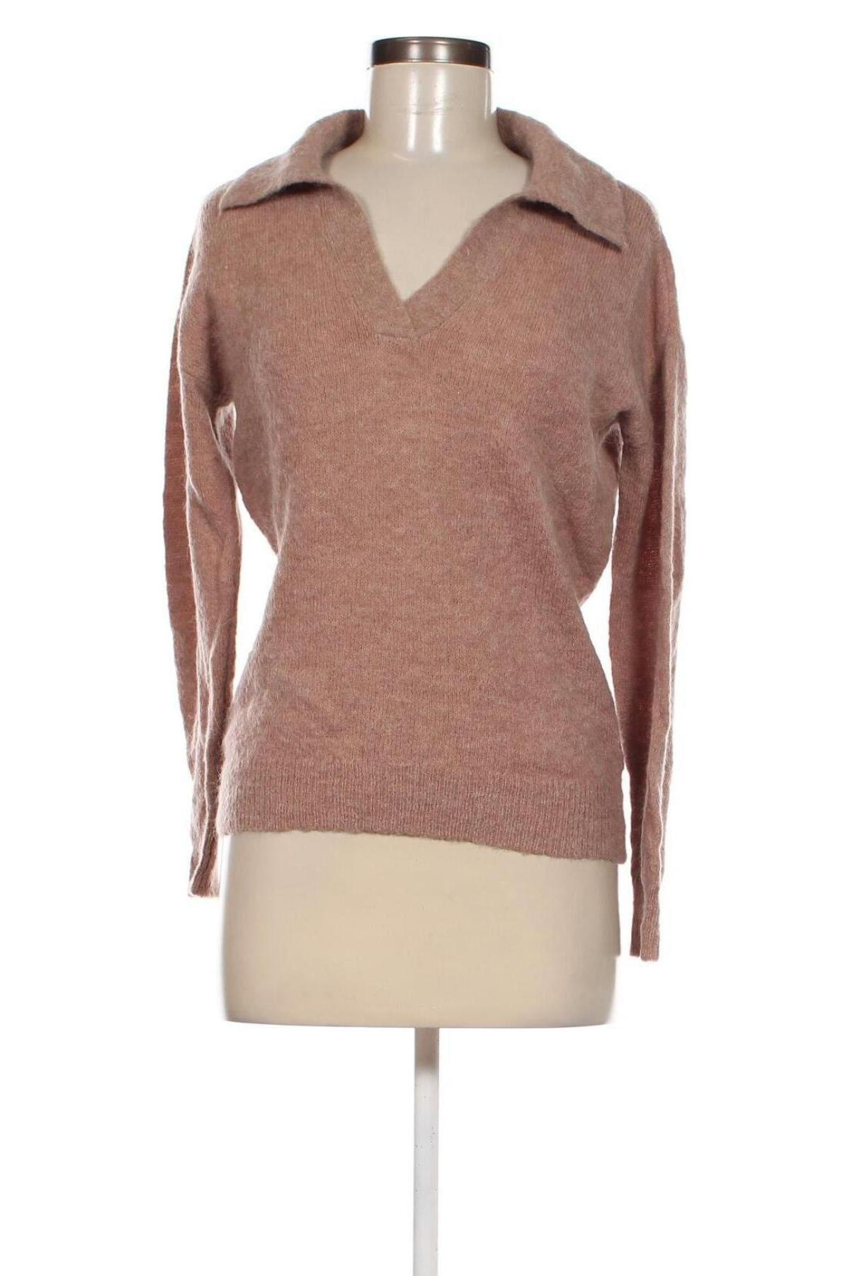 Дамски пуловер MSCH, Размер XS, Цвят Бежов, Цена 21,32 лв.