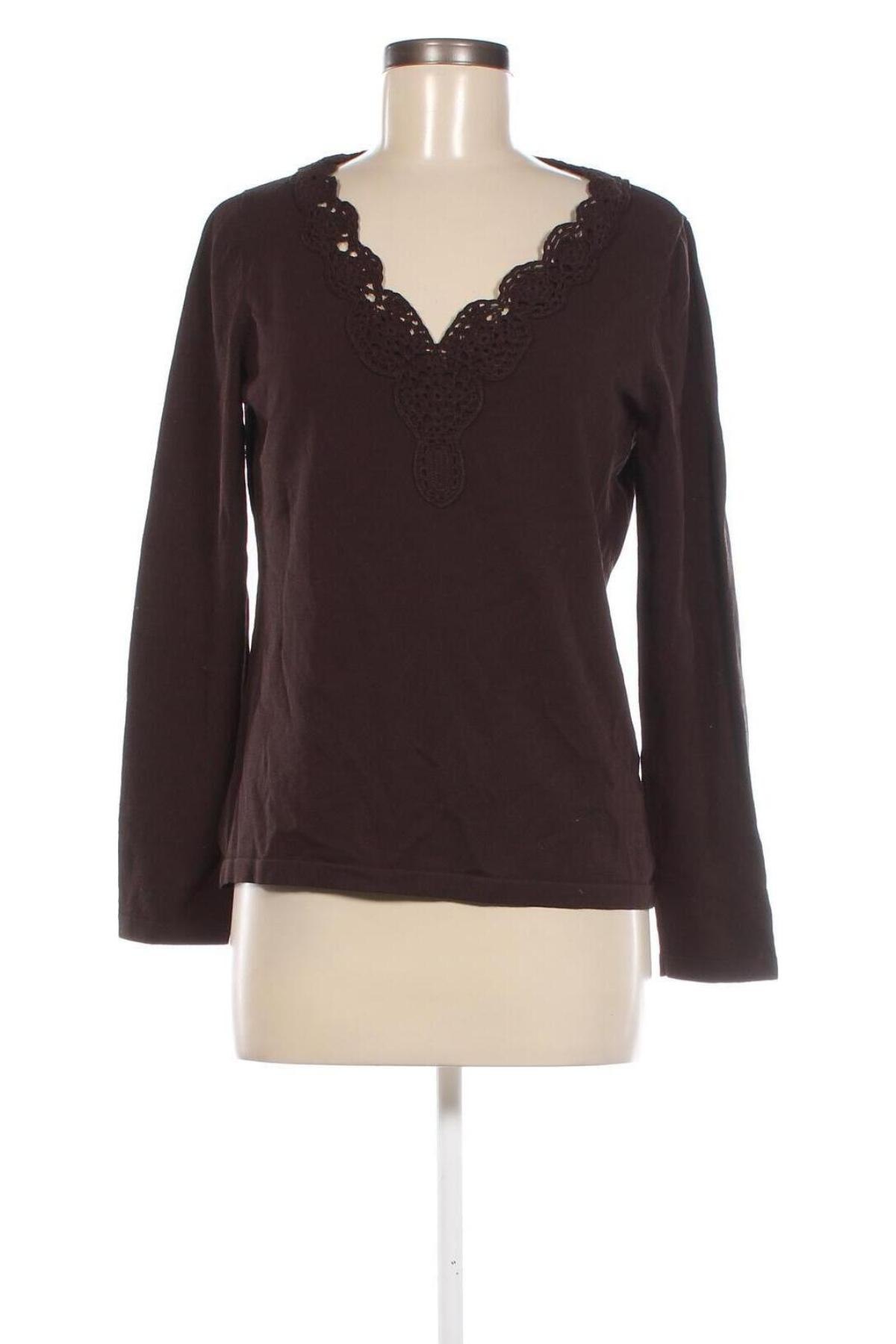 Дамски пуловер Madeleine, Размер L, Цвят Кафяв, Цена 46,50 лв.
