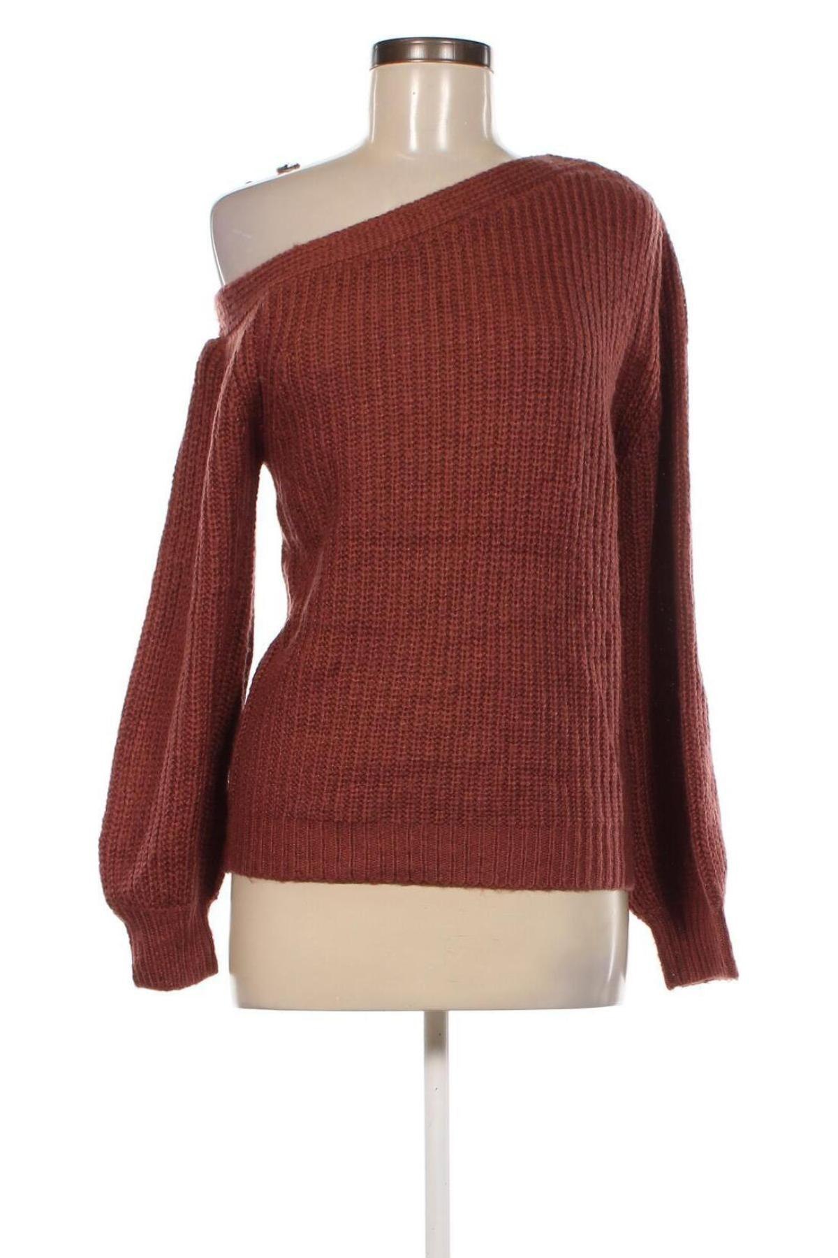Дамски пуловер Minkpink, Размер S, Цвят Кафяв, Цена 40,30 лв.