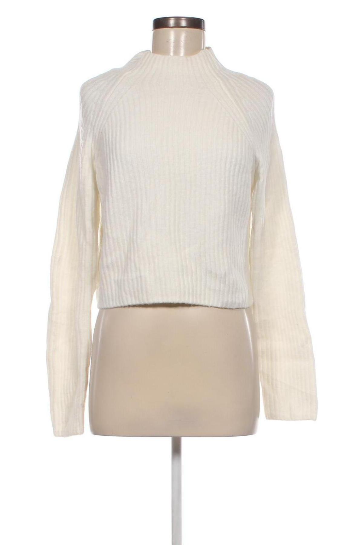 Дамски пуловер Monki, Размер M, Цвят Бял, Цена 27,44 лв.