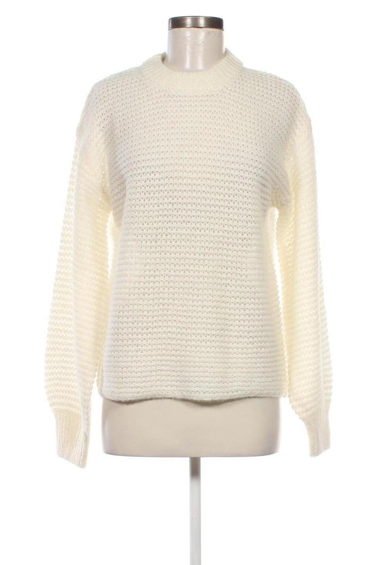 Damenpullover NA-KD, Größe S, Farbe Ecru, Preis 14,99 €