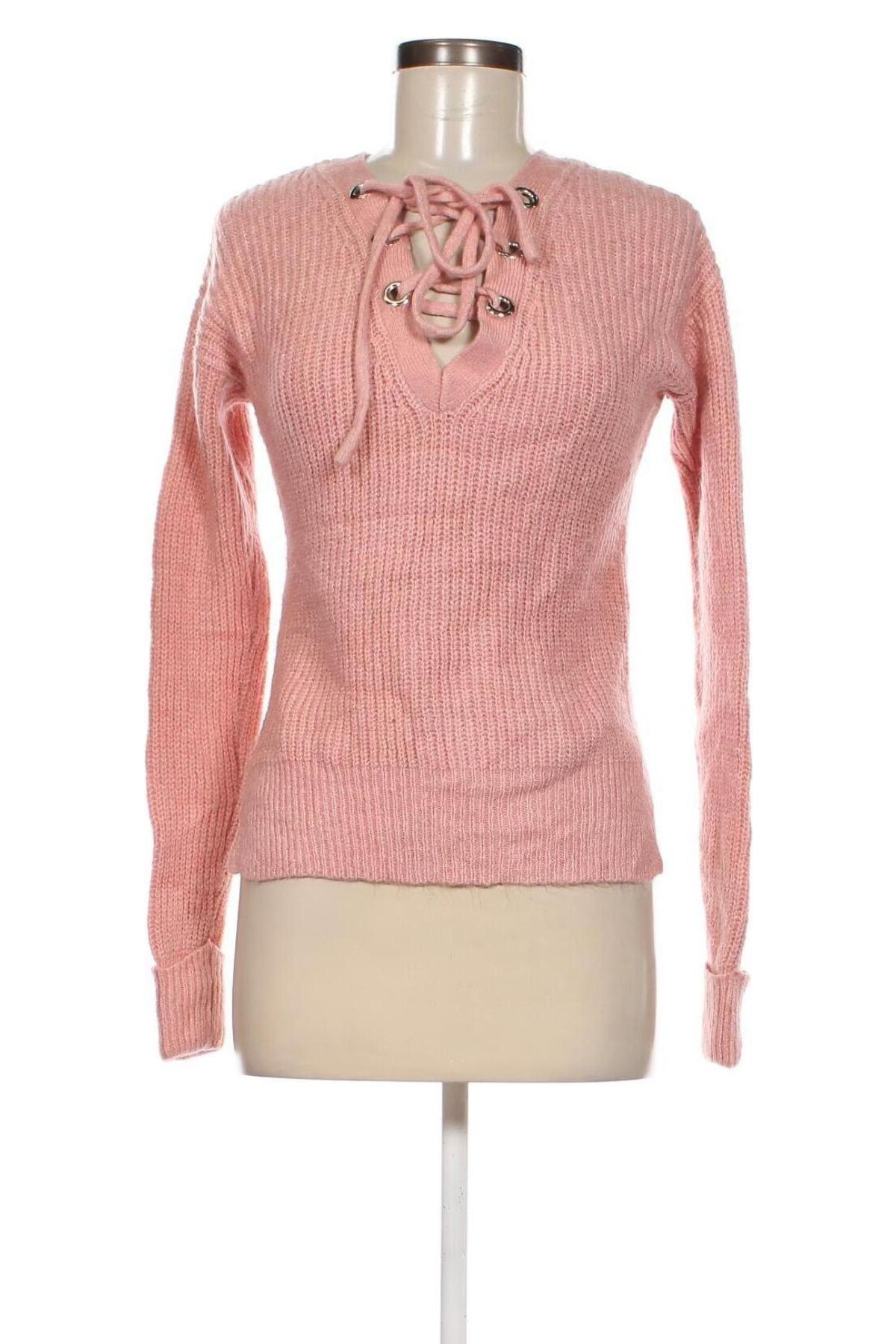 Дамски пуловер No Boundaries, Размер S, Цвят Пепел от рози, Цена 15,95 лв.