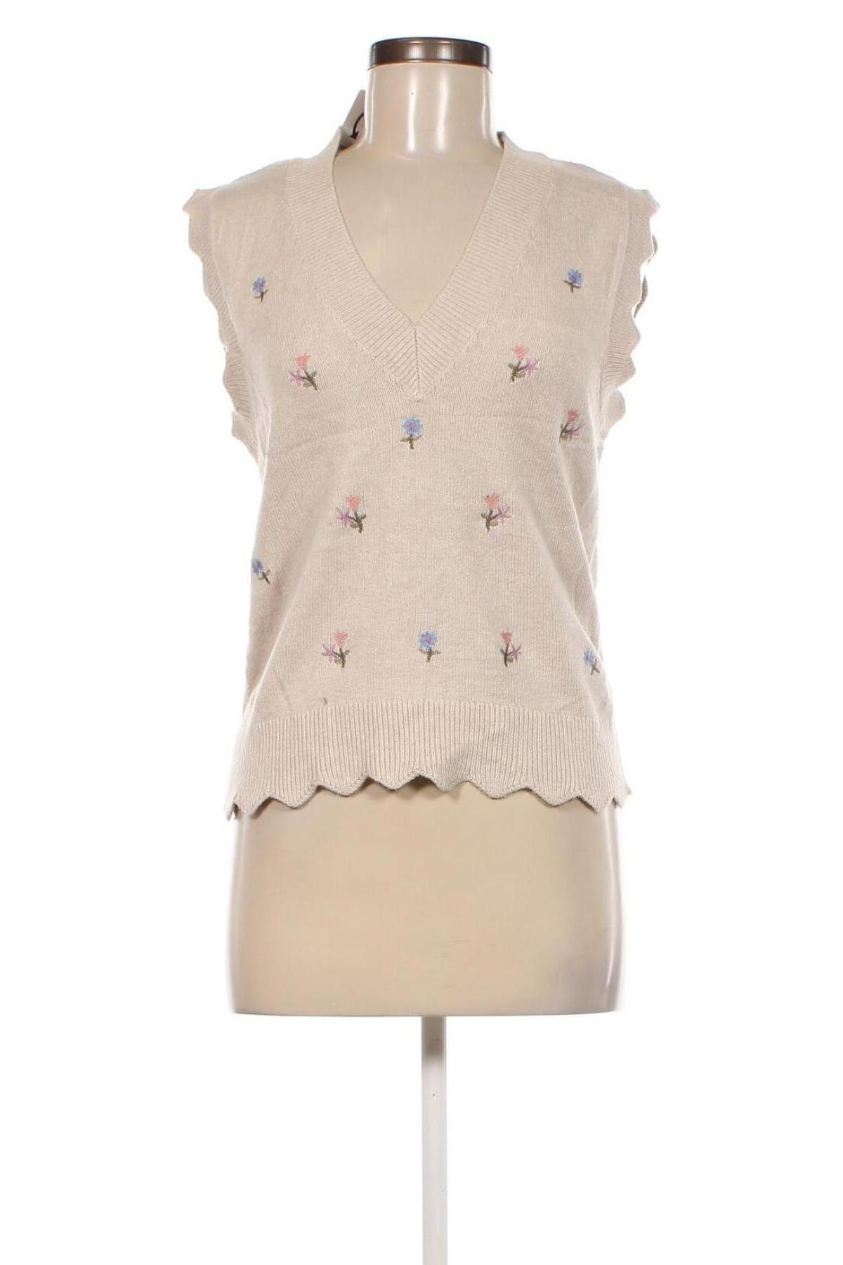 Γυναικείο πουλόβερ Object, Μέγεθος M, Χρώμα  Μπέζ, Τιμή 11,41 €