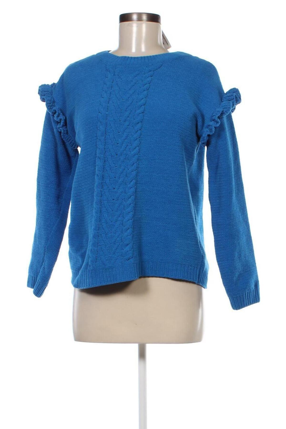 Damenpullover Papaya, Größe S, Farbe Blau, Preis 6,99 €