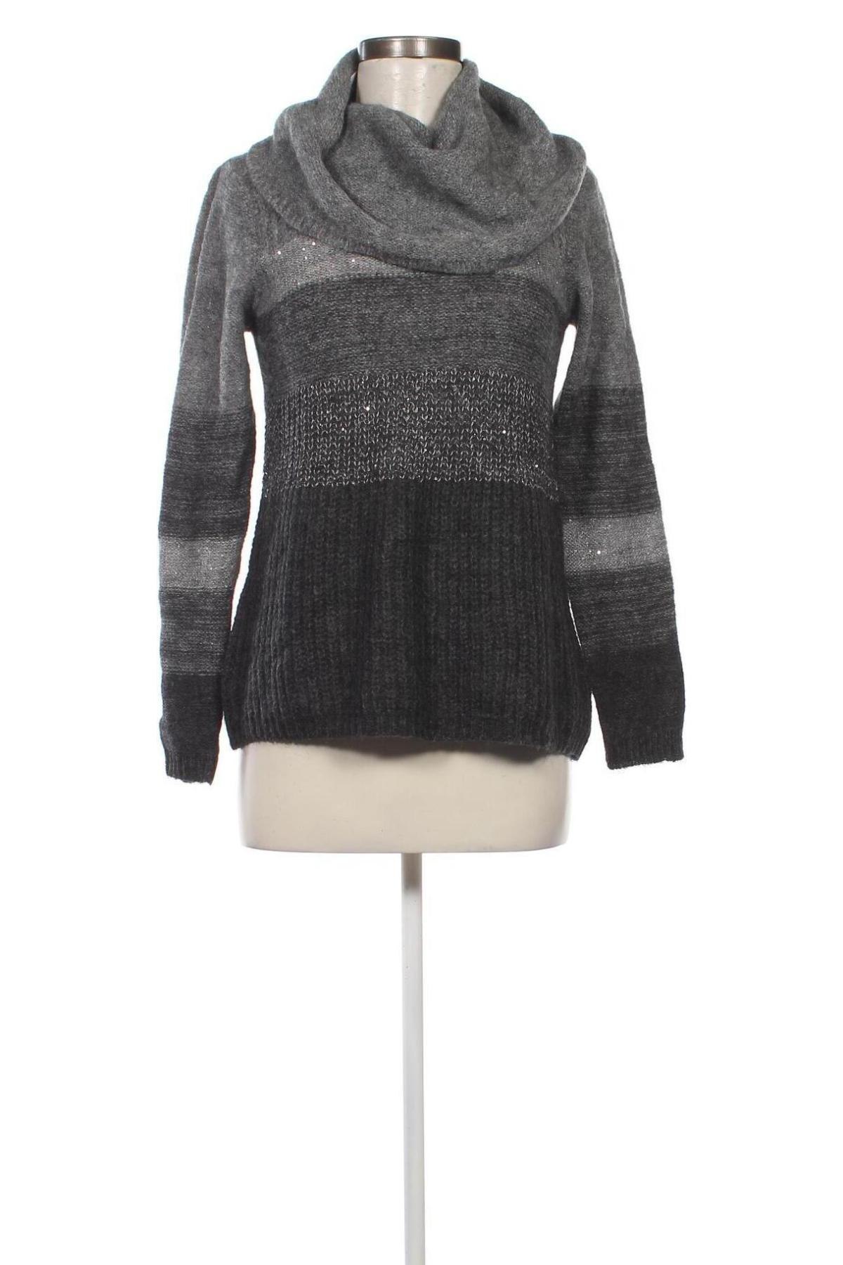 Дамски пуловер Patrizia Dini, Размер XS, Цвят Сив, Цена 22,55 лв.