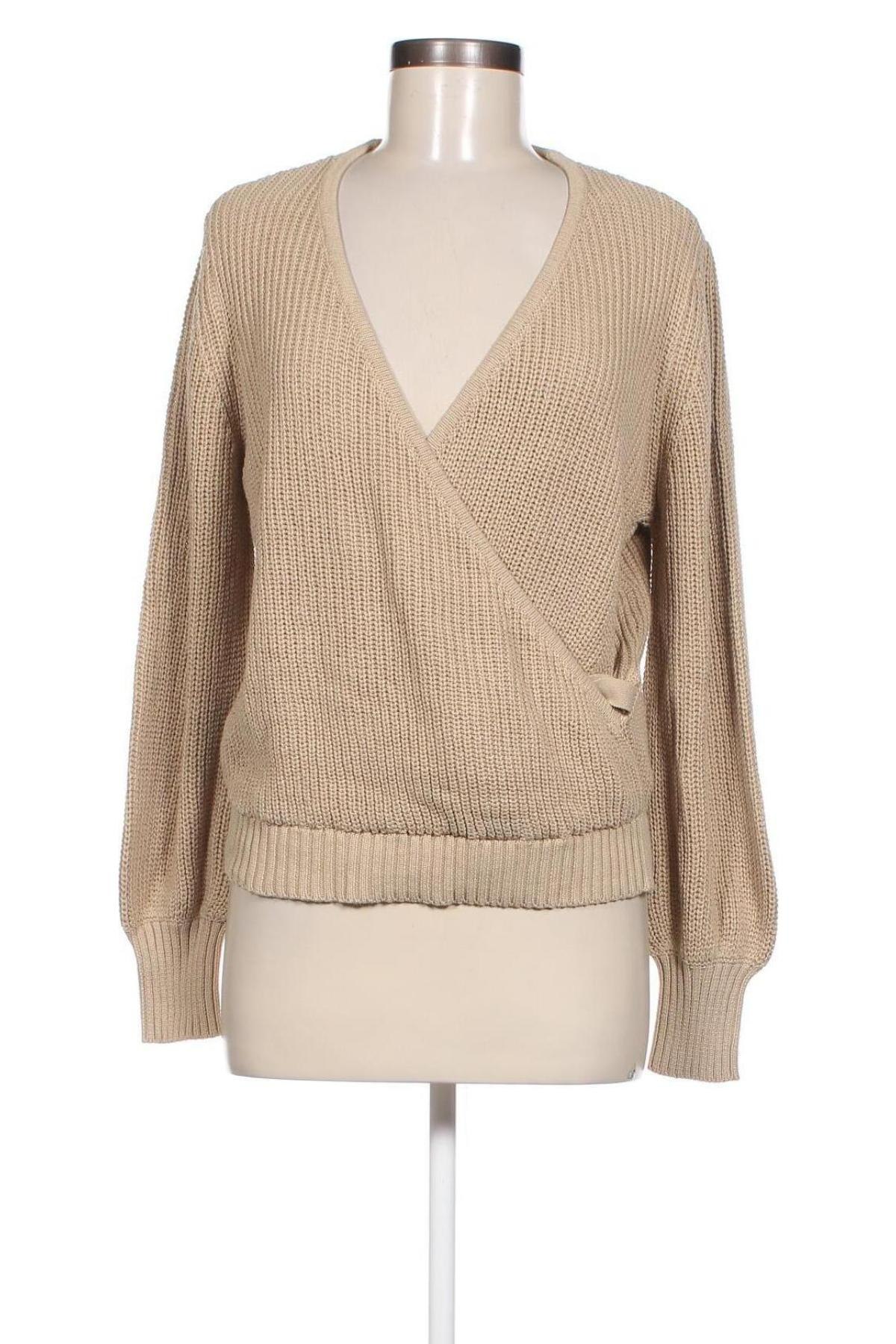 Damenpullover Pieces, Größe M, Farbe Beige, Preis 17,99 €