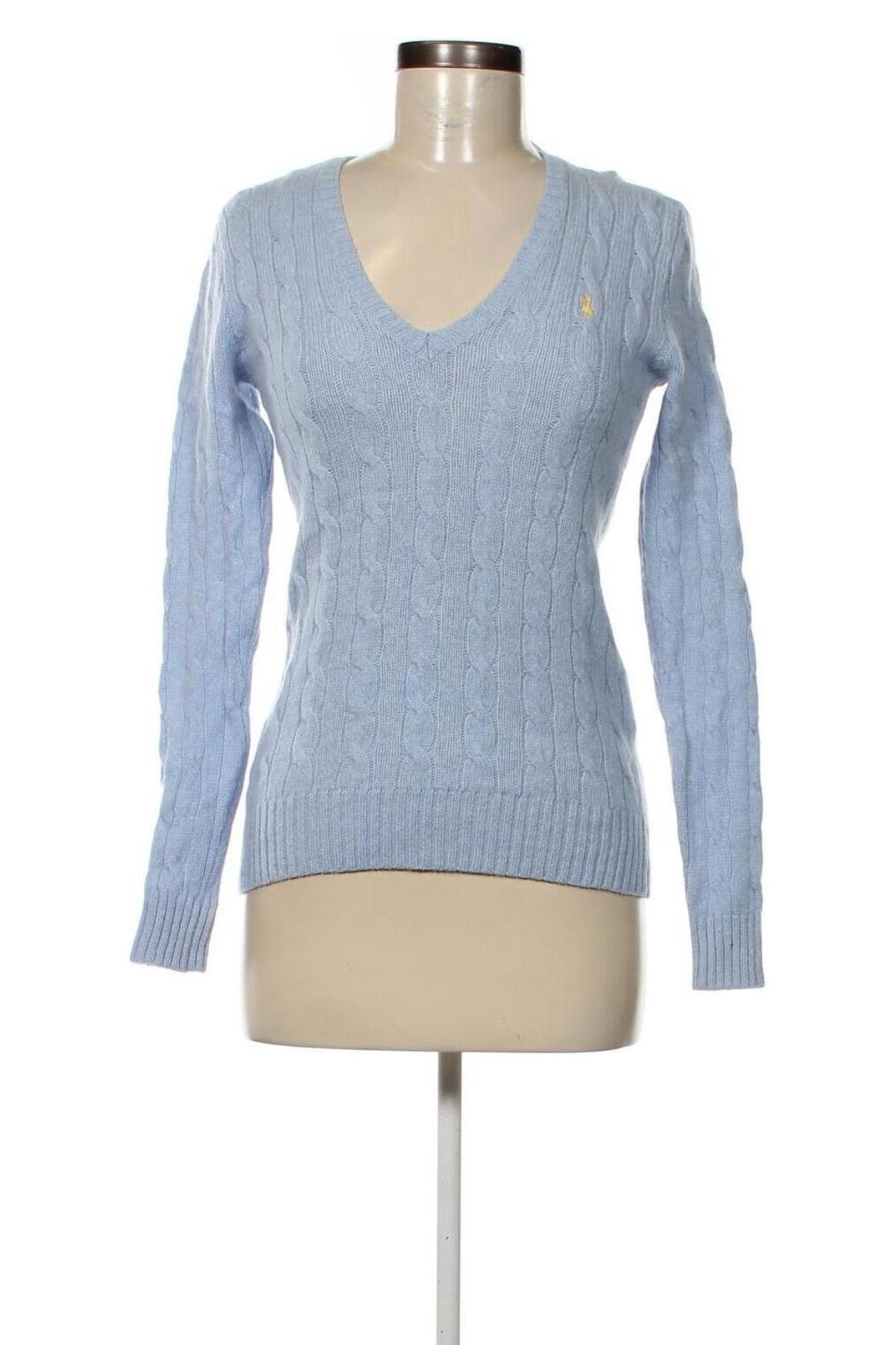 Дамски пуловер Polo By Ralph Lauren, Размер S, Цвят Син, Цена 89,05 лв.
