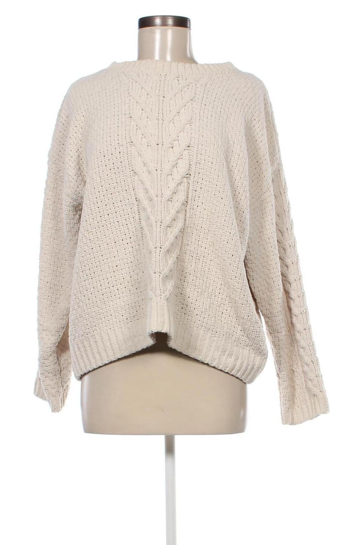 Дамски пуловер Primark, Размер M, Цвят Екрю, Цена 16,53 лв.