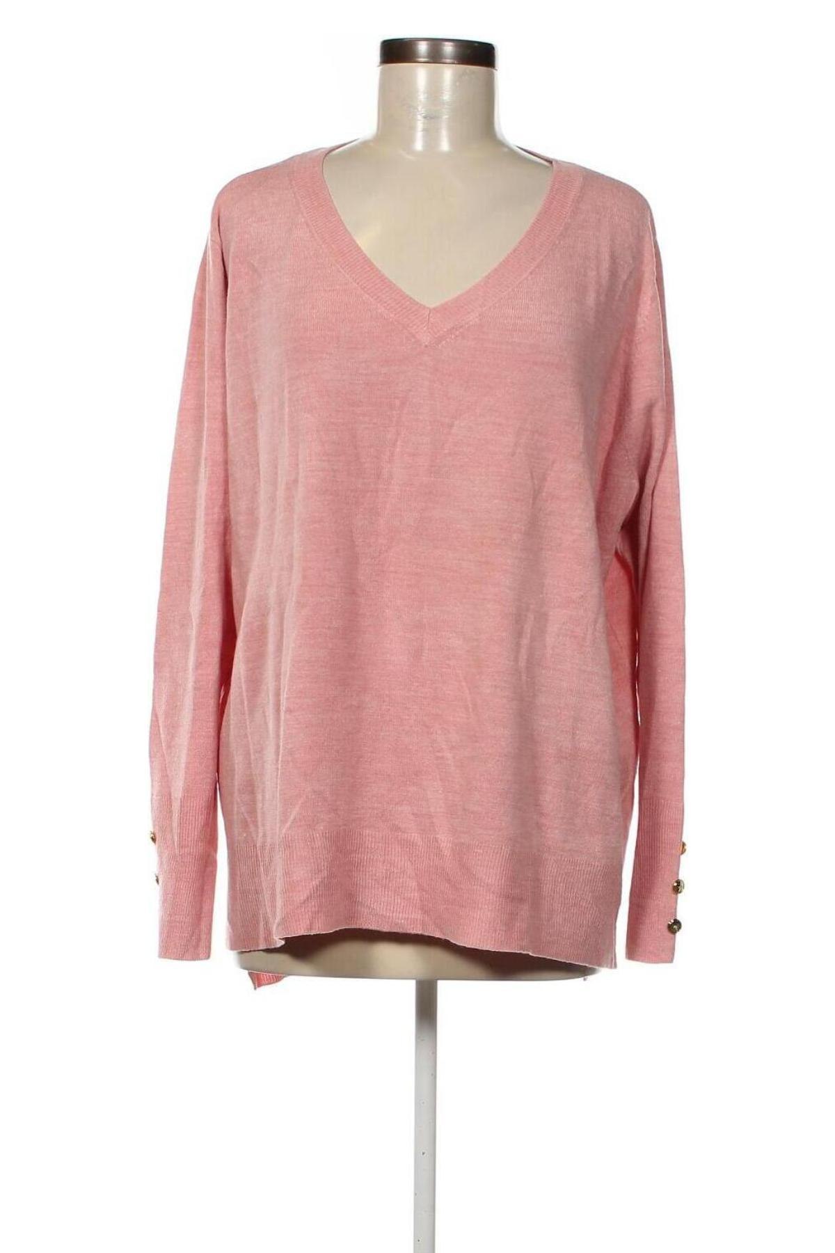 Дамски пуловер Primark, Размер XXL, Цвят Розов, Цена 20,30 лв.