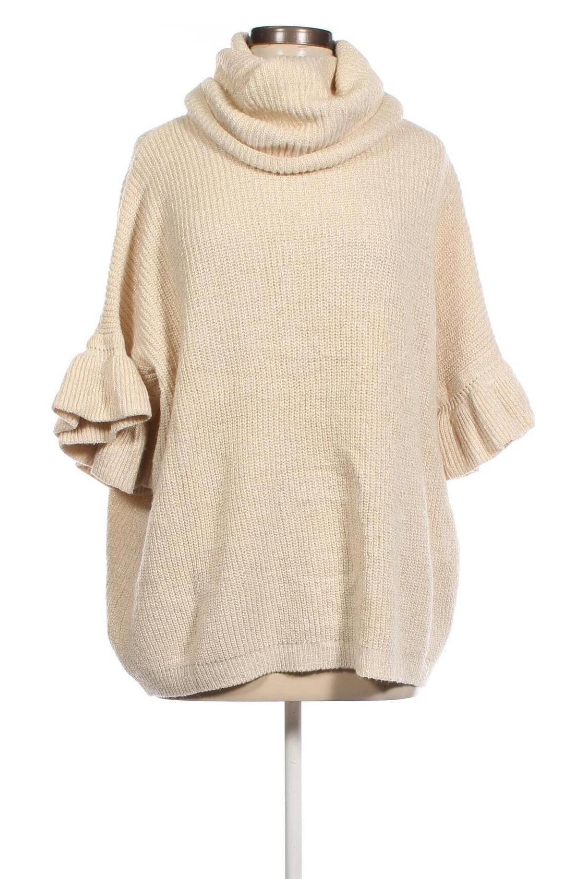 Дамски пуловер Pull Love, Размер XL, Цвят Екрю, Цена 26,65 лв.