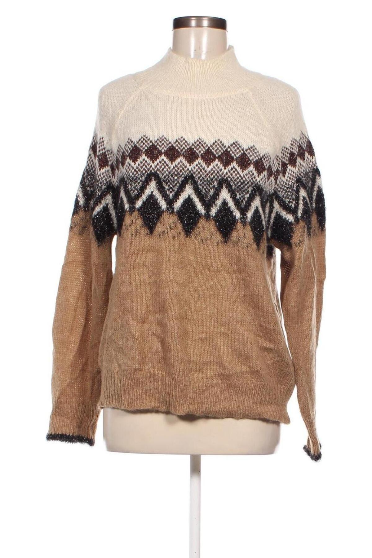 Γυναικείο πουλόβερ Reken Maar, Μέγεθος L, Χρώμα Καφέ, Τιμή 28,76 €