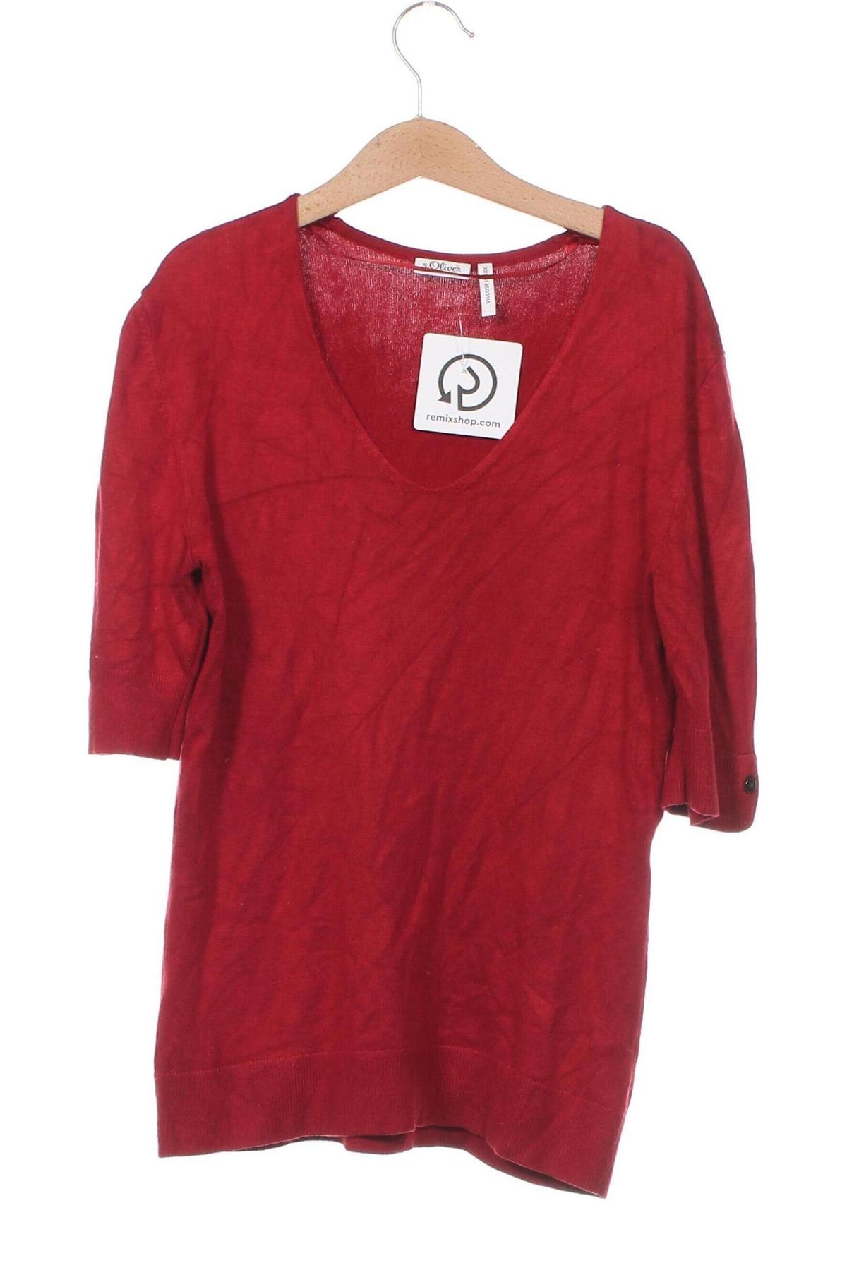 Damenpullover S.N.S., Größe XS, Farbe Rot, Preis € 9,99