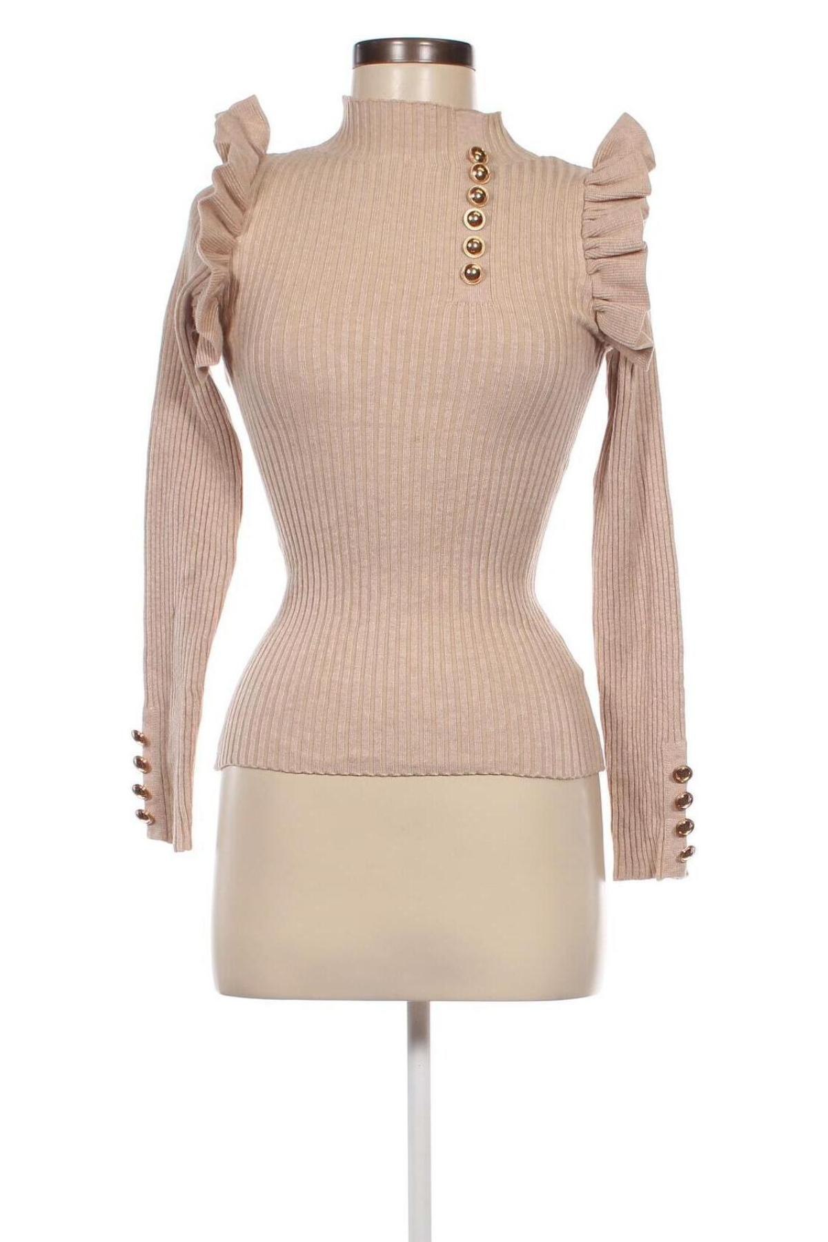 Damenpullover SHEIN, Größe XS, Farbe Beige, Preis € 11,10