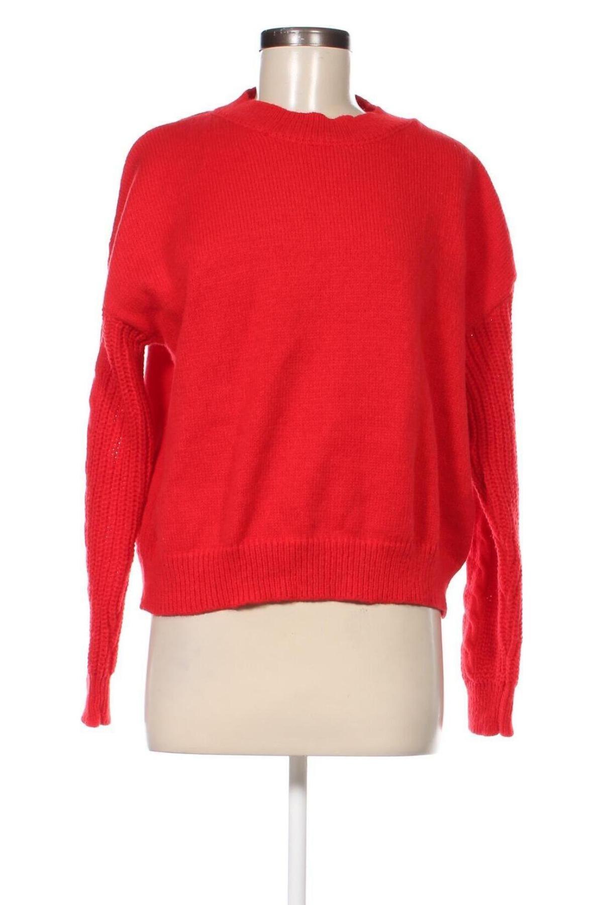 Дамски пуловер SHEIN, Размер L, Цвят Червен, Цена 15,95 лв.
