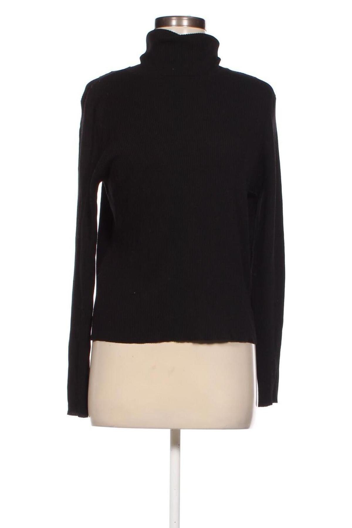 Дамски пуловер SHEIN, Размер 3XL, Цвят Черен, Цена 21,75 лв.
