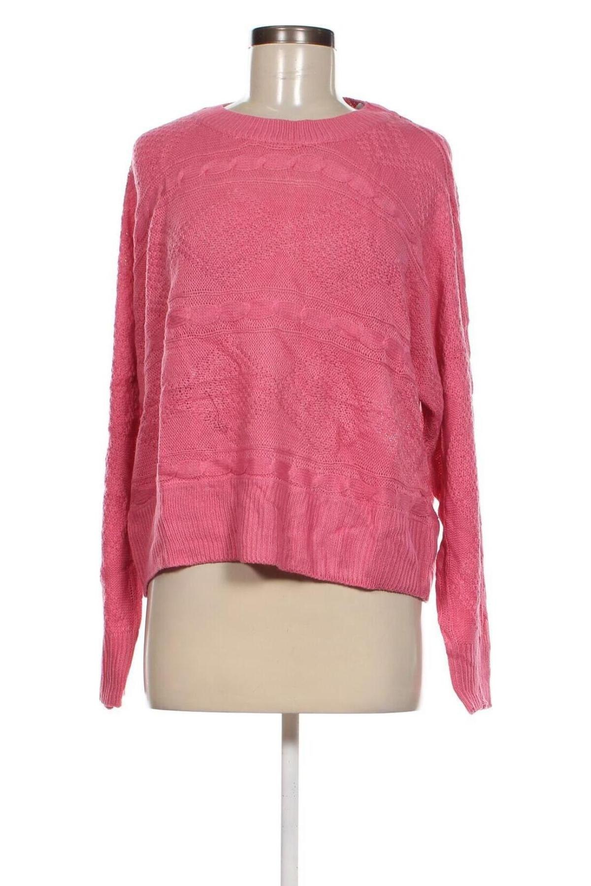 Дамски пуловер SHEIN, Размер XL, Цвят Розов, Цена 18,85 лв.