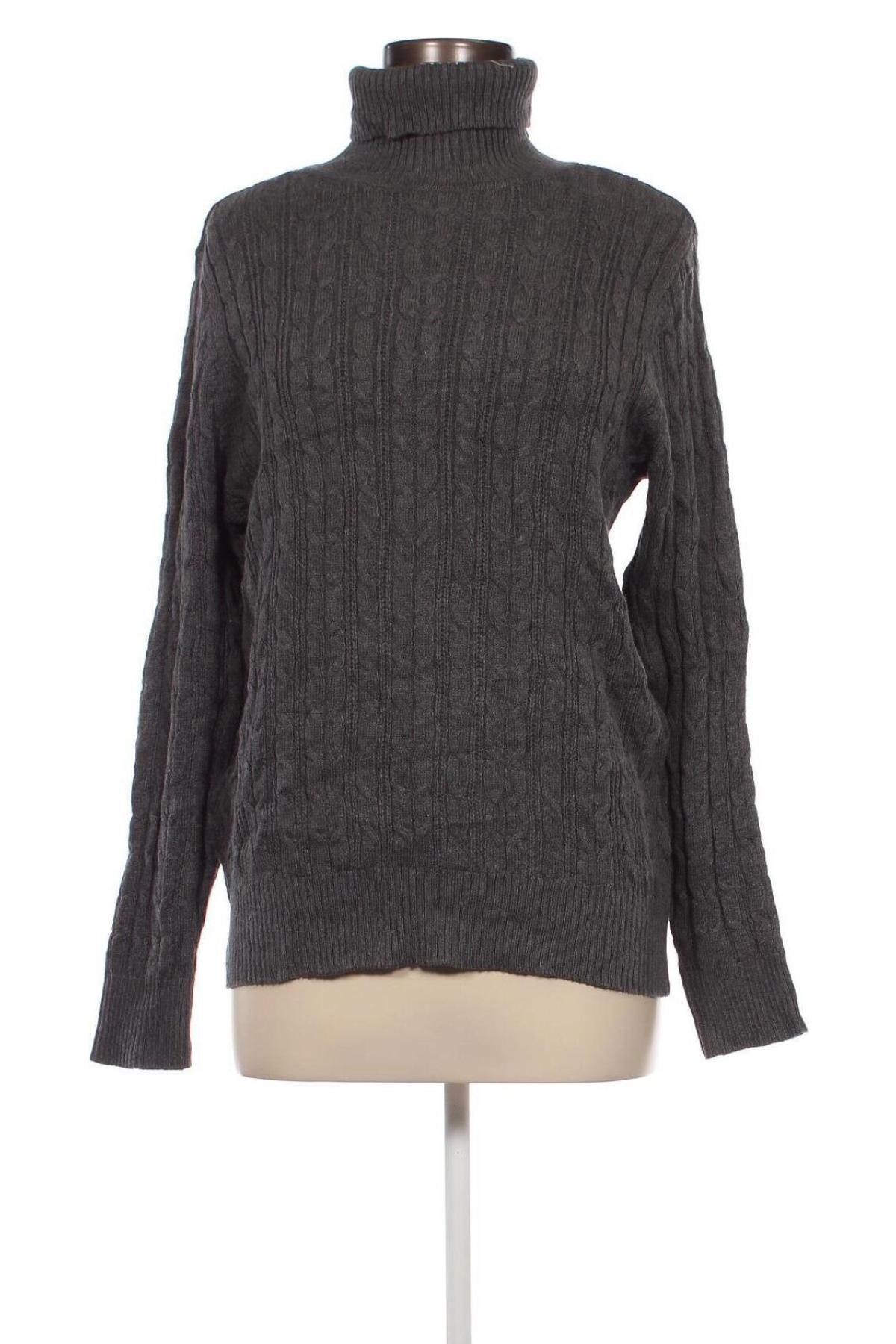Γυναικείο πουλόβερ St. John's Bay, Μέγεθος XL, Χρώμα Γκρί, Τιμή 11,12 €