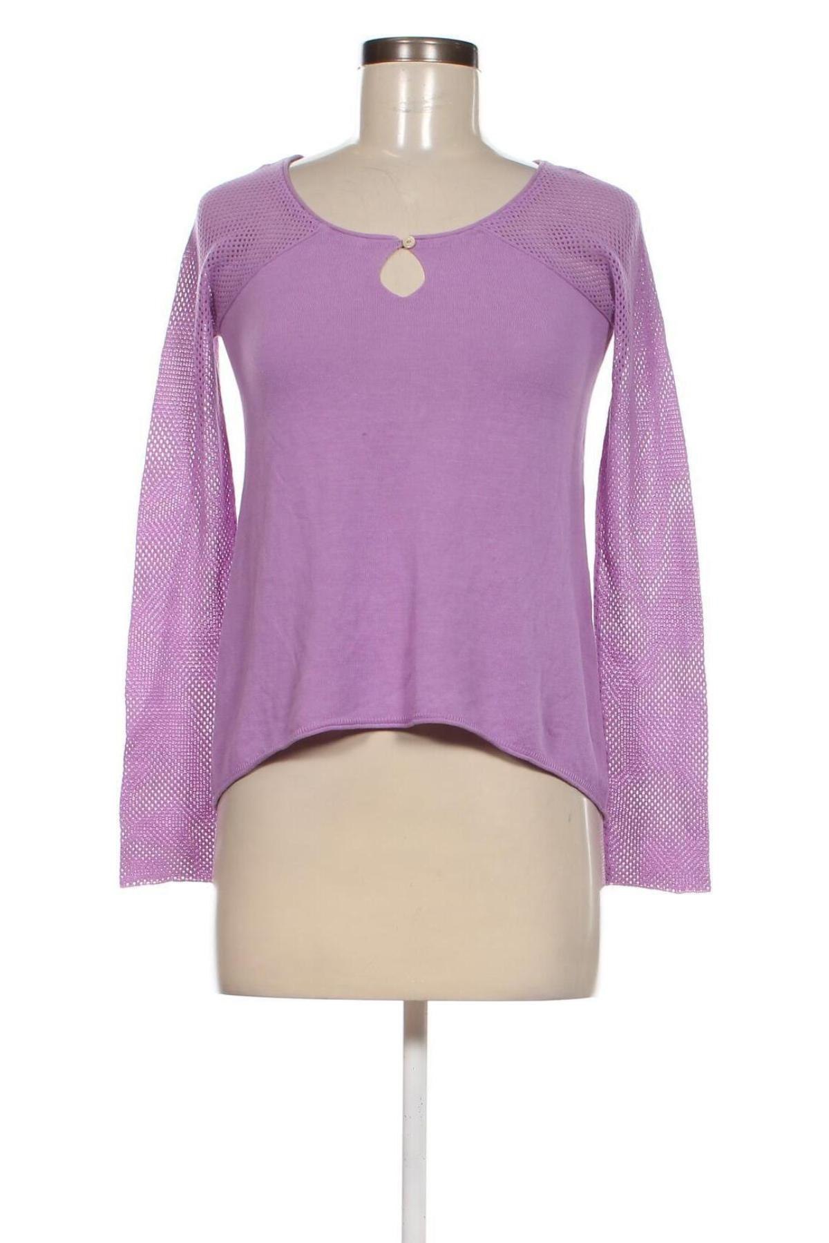 Damenpullover Stefanel, Größe XS, Farbe Lila, Preis € 6,99