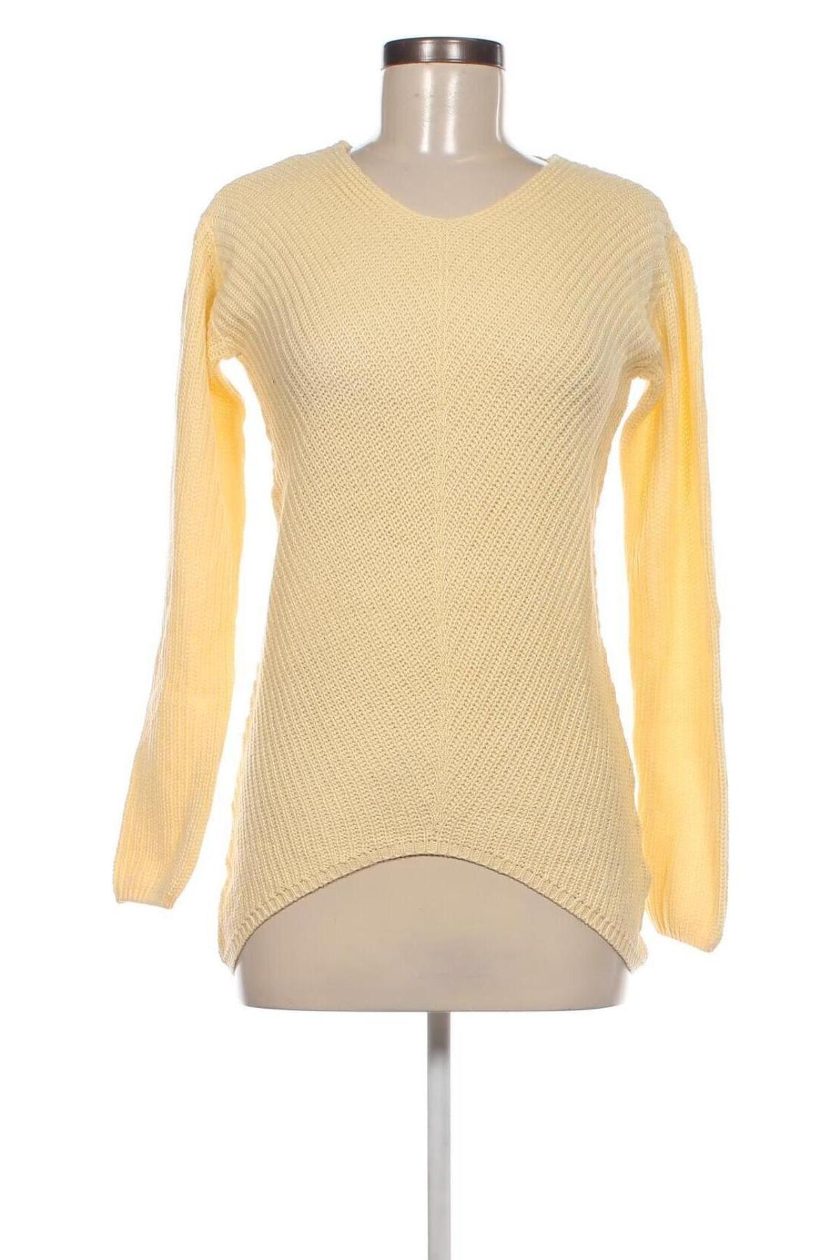 Дамски пуловер Takko Fashion, Размер XS, Цвят Жълт, Цена 15,95 лв.
