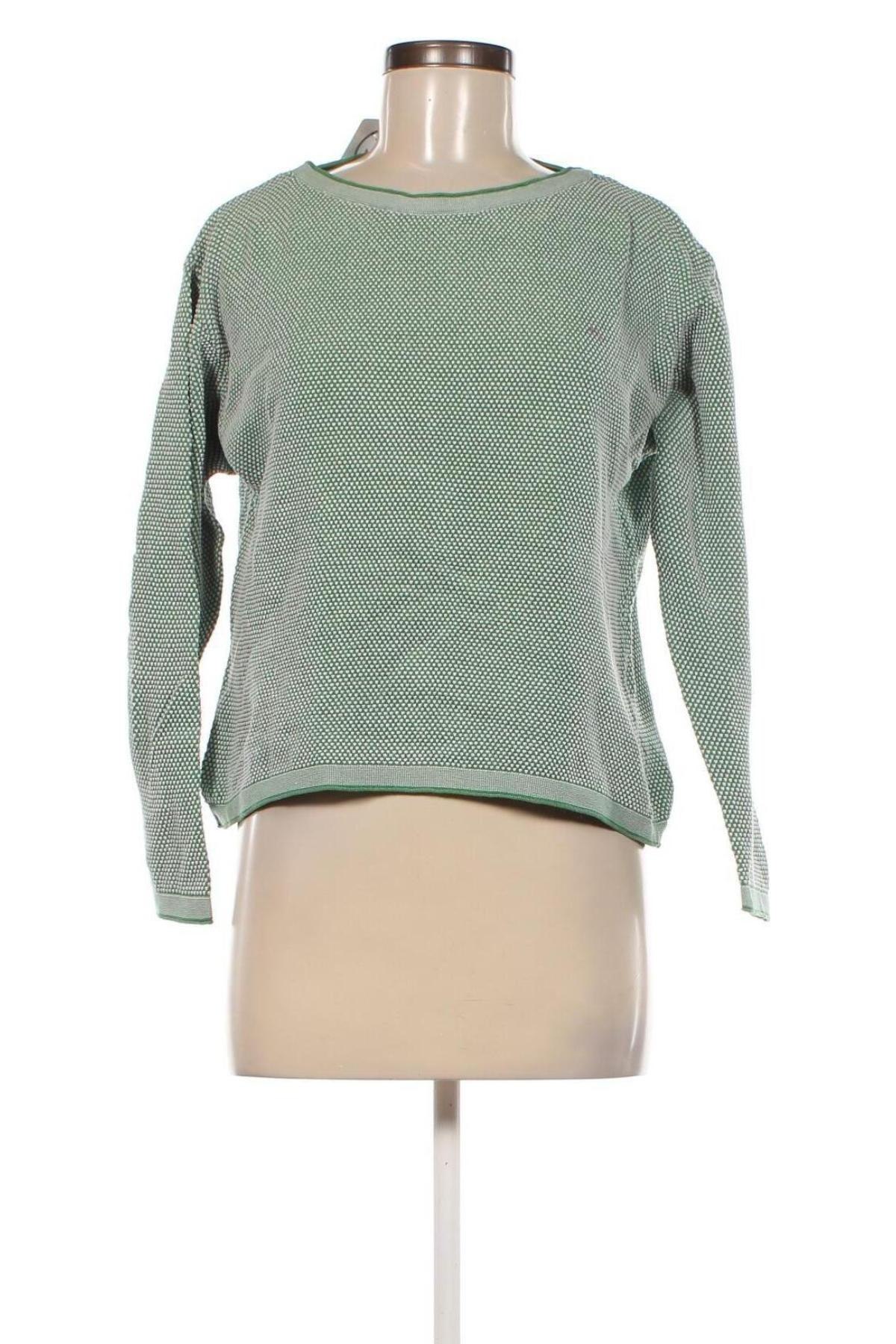 Дамски пуловер Tom Tailor, Размер S, Цвят Зелен, Цена 22,55 лв.