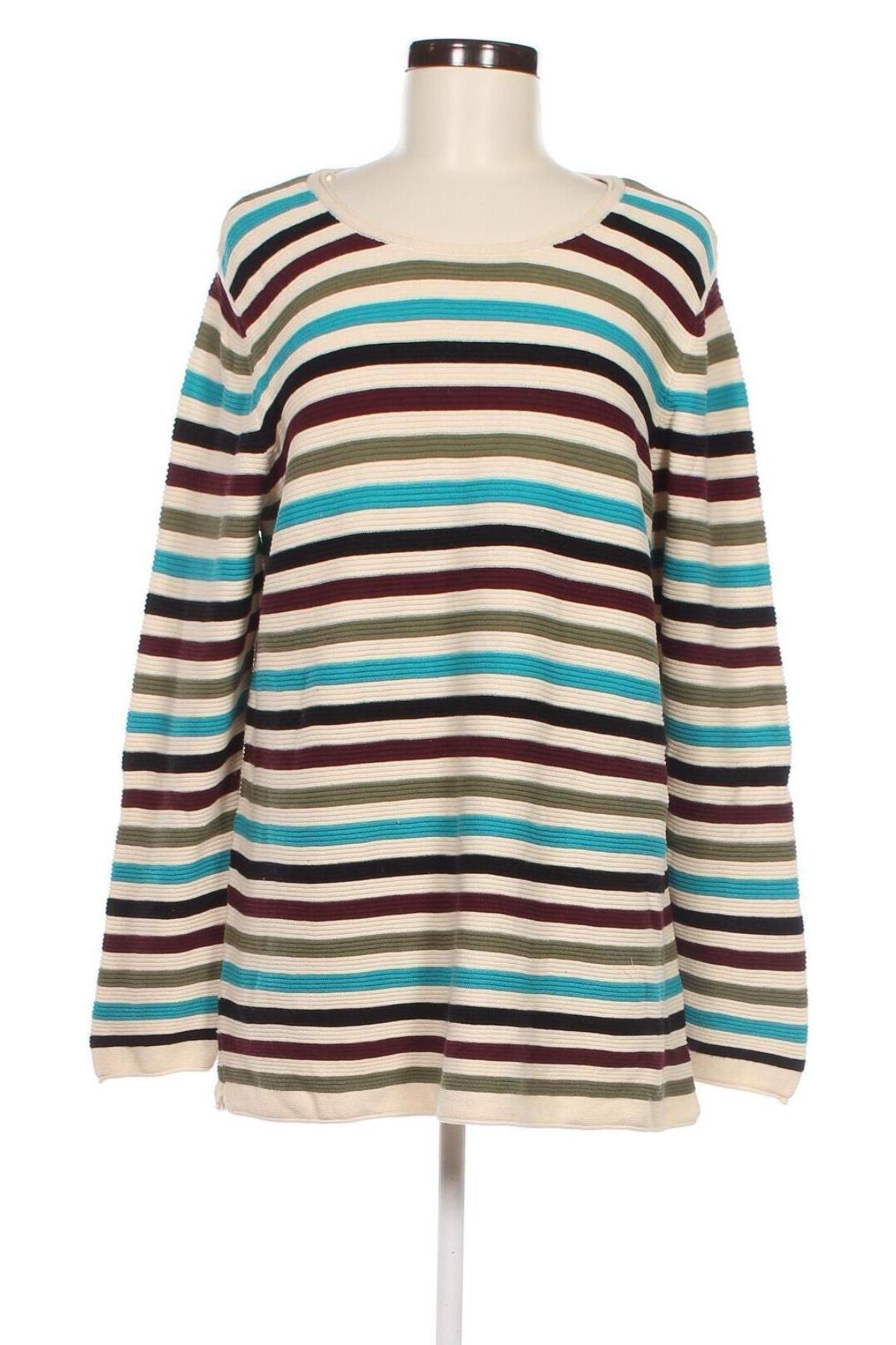 Дамски пуловер Tom Tailor, Размер XXL, Цвят Многоцветен, Цена 28,70 лв.