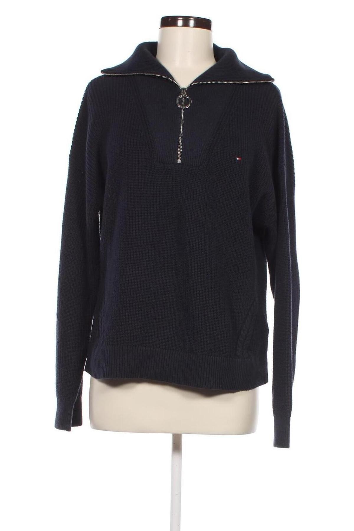 Damski sweter Tommy Hilfiger, Rozmiar L, Kolor Niebieski, Cena 383,99 zł