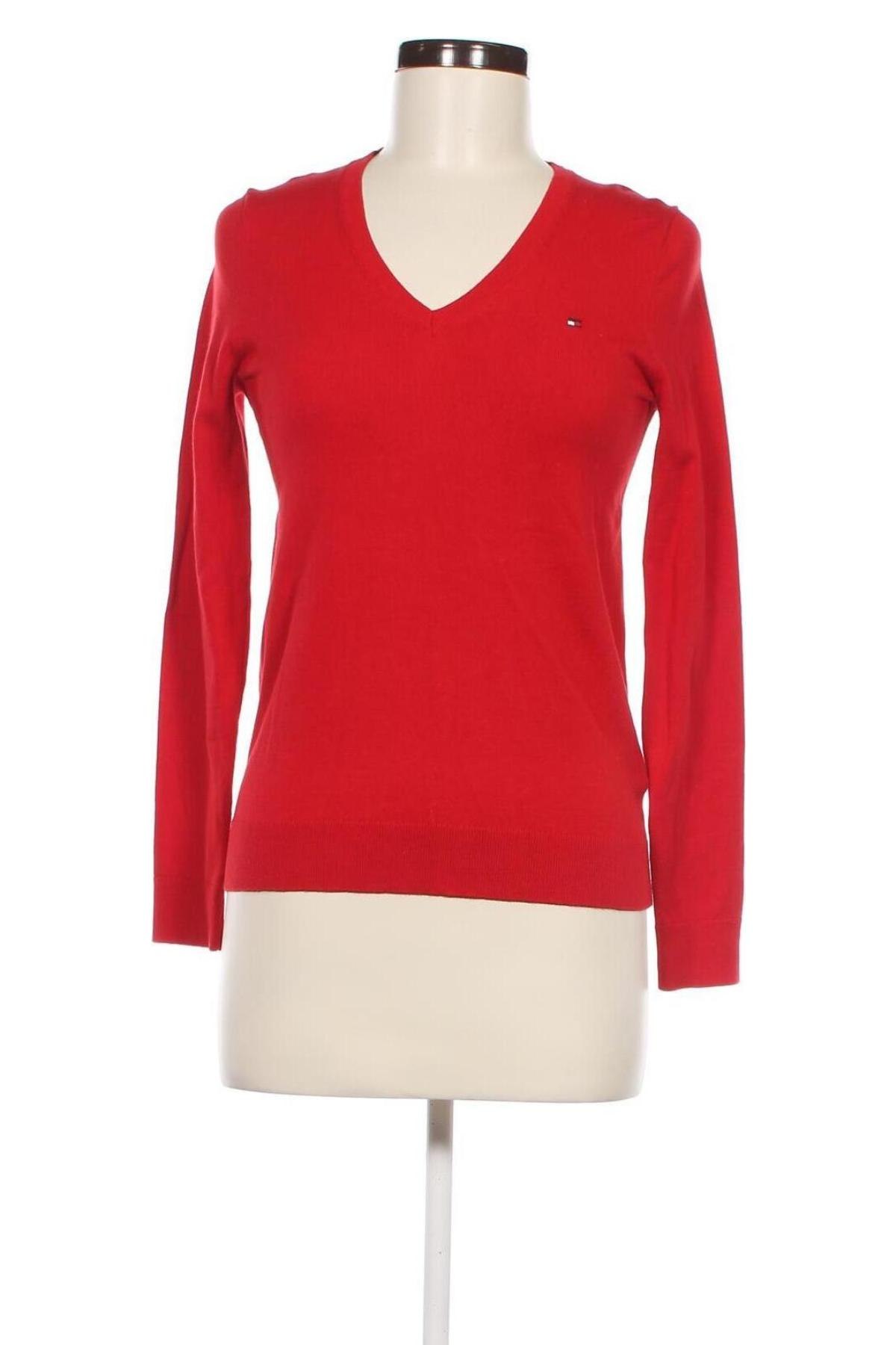 Damenpullover Tommy Hilfiger, Größe XXS, Farbe Rot, Preis € 151,99