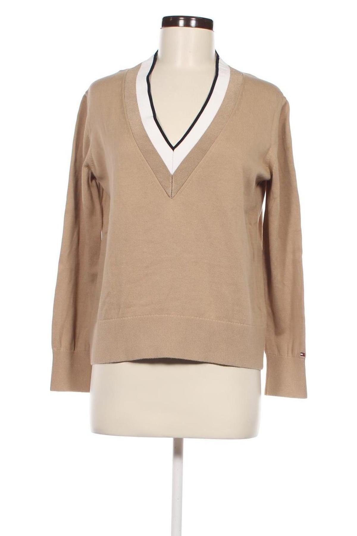 Damenpullover Tommy Hilfiger, Größe S, Farbe Beige, Preis € 53,49