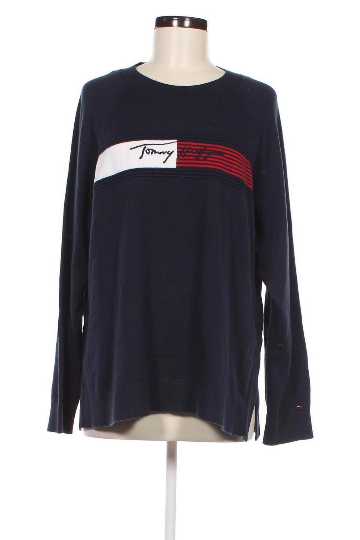 Dámsky pulóver Tommy Hilfiger, Veľkosť XXL, Farba Modrá, Cena  62,25 €