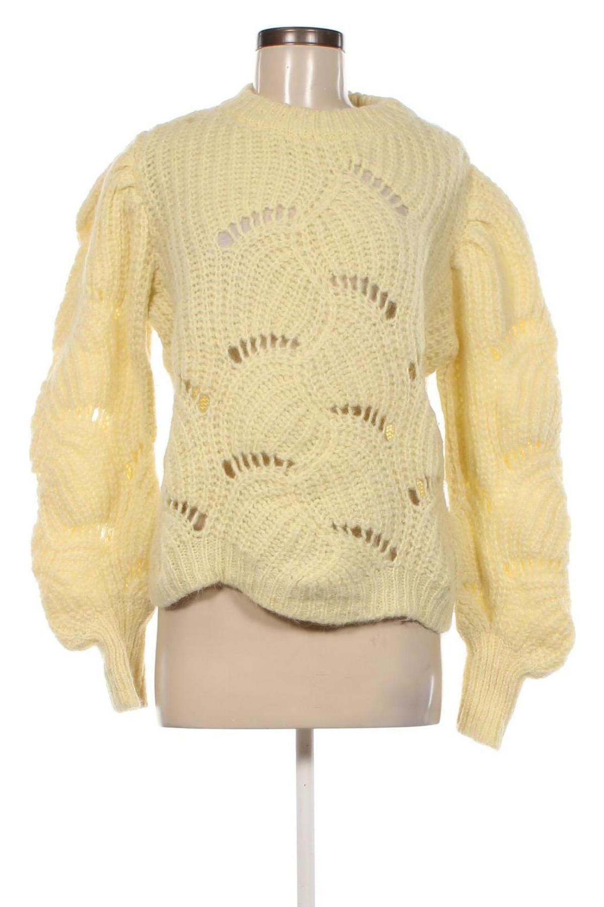 Γυναικείο πουλόβερ Yessica, Μέγεθος M, Χρώμα Κίτρινο, Τιμή 9,33 €