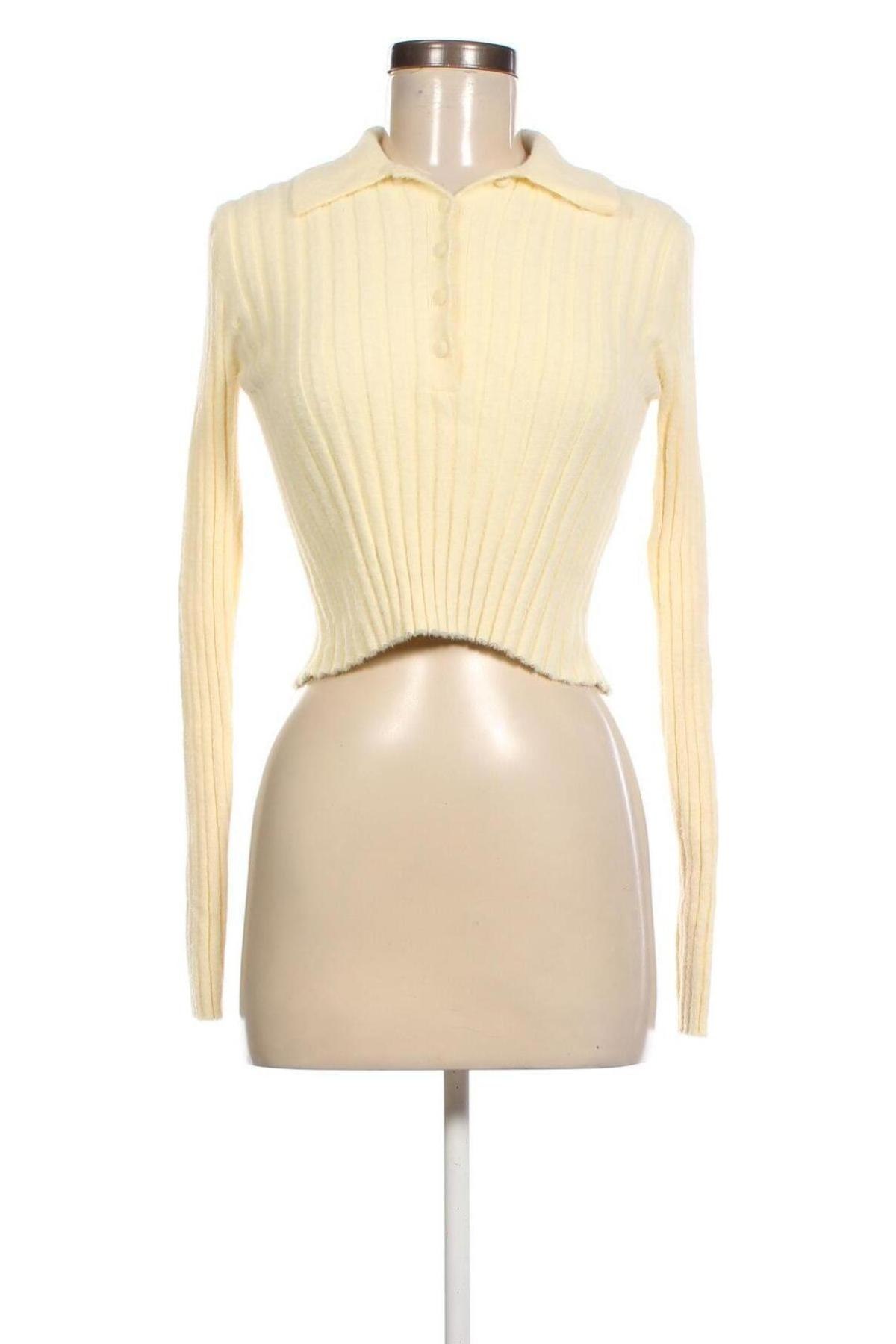 Γυναικείο πουλόβερ Zara, Μέγεθος S, Χρώμα Εκρού, Τιμή 21,09 €