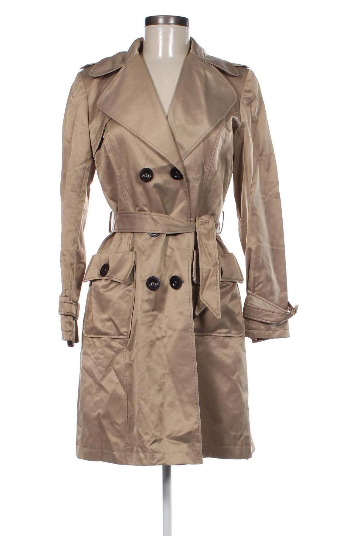 Damen Trenchcoat Caramelo, Größe M, Farbe Beige, Preis 54,99 €