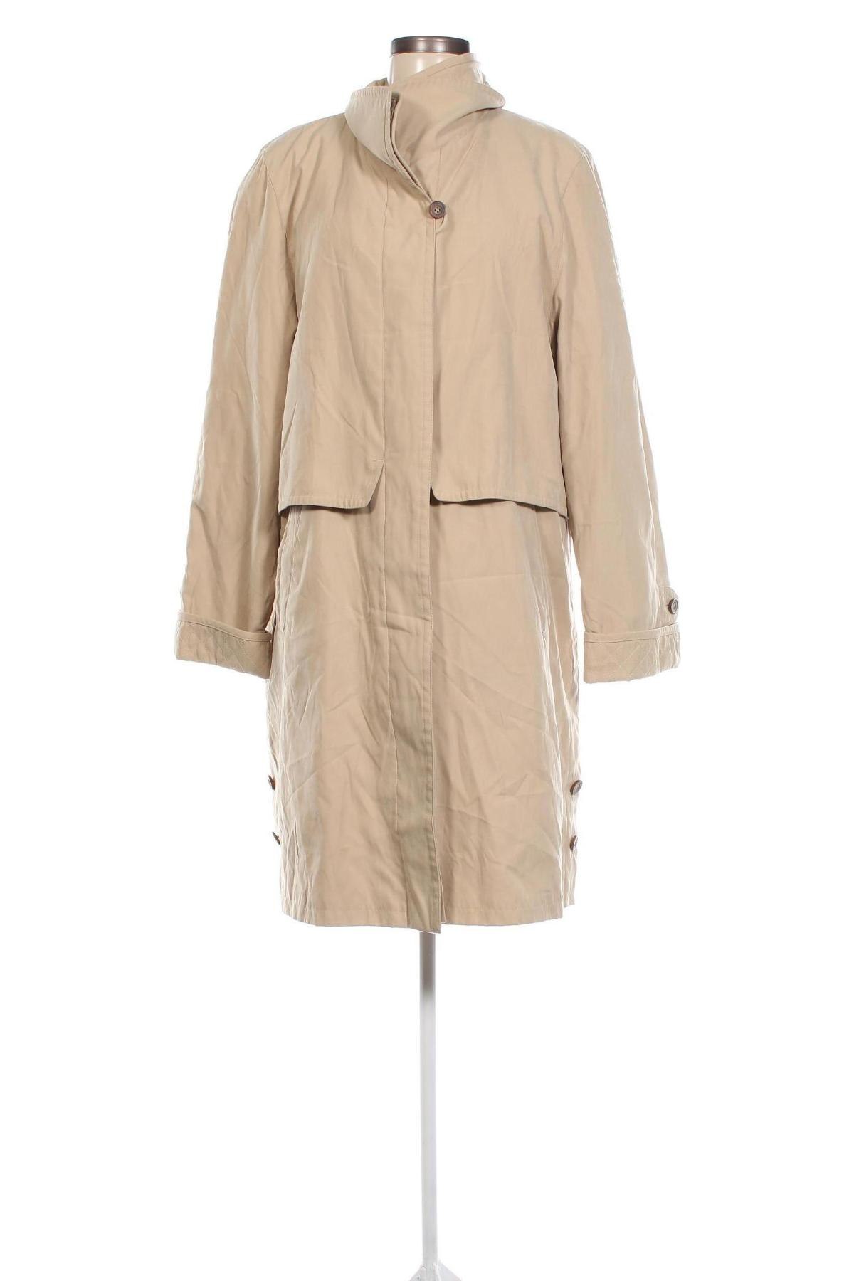 Damen Trenchcoat Clarina Collection, Größe L, Farbe Beige, Preis 13,49 €