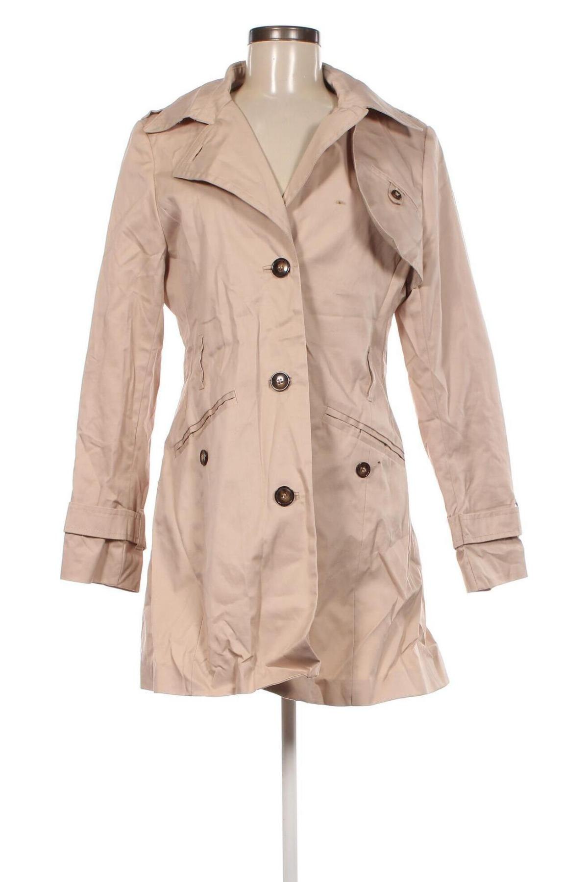 Damen Trenchcoat H&M, Größe L, Farbe Beige, Preis 6,49 €