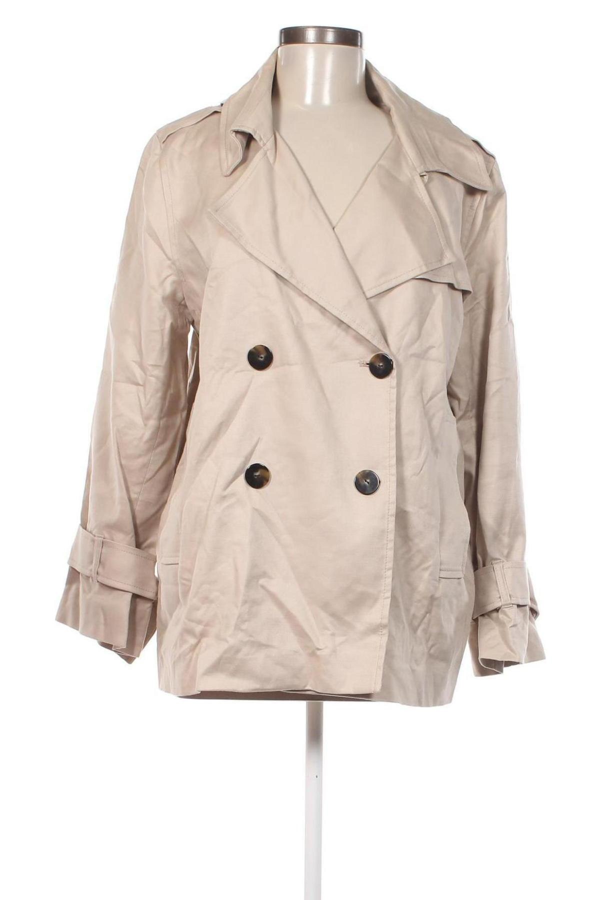 Damen Trenchcoat Hallhuber, Größe M, Farbe Beige, Preis 17,99 €